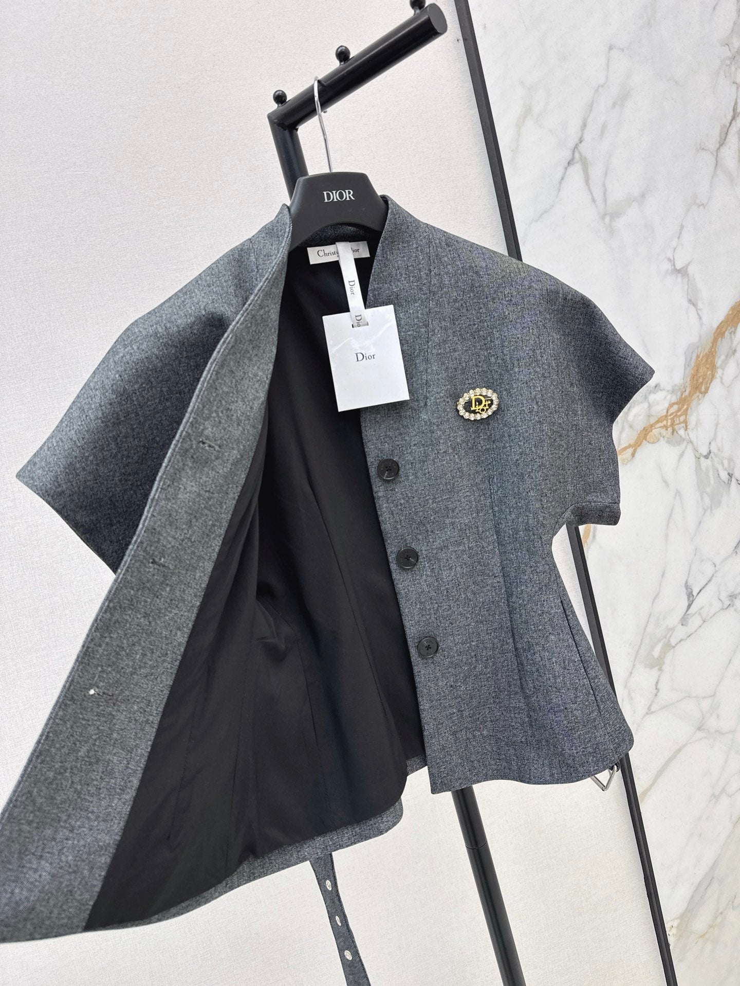 D*r 25ss short belted jacket