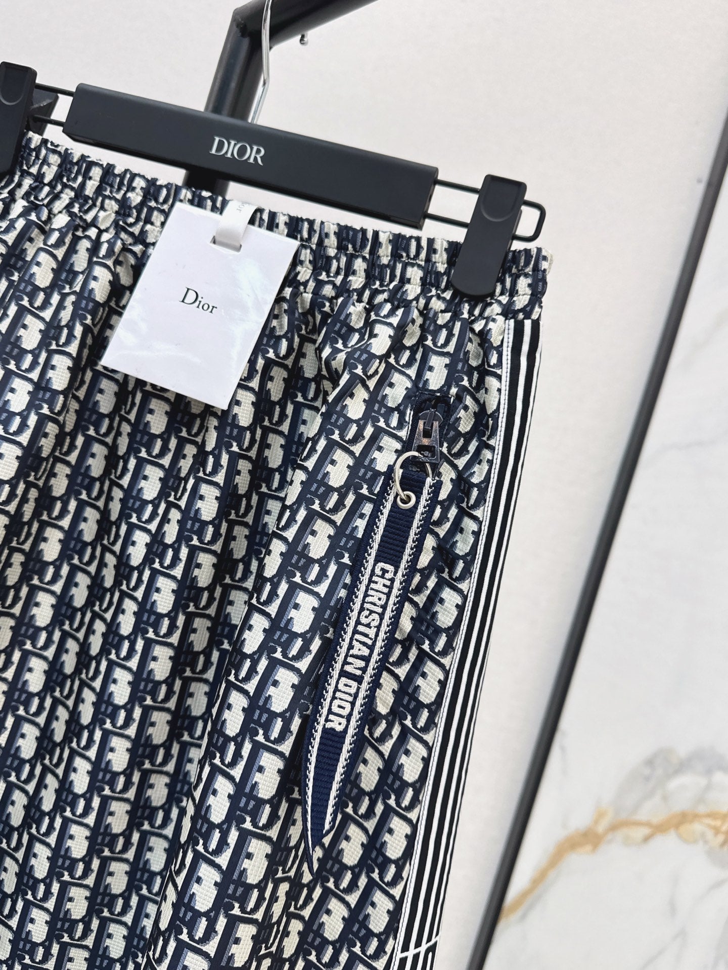 D*r 25ss jacquard technical taffeta skirt