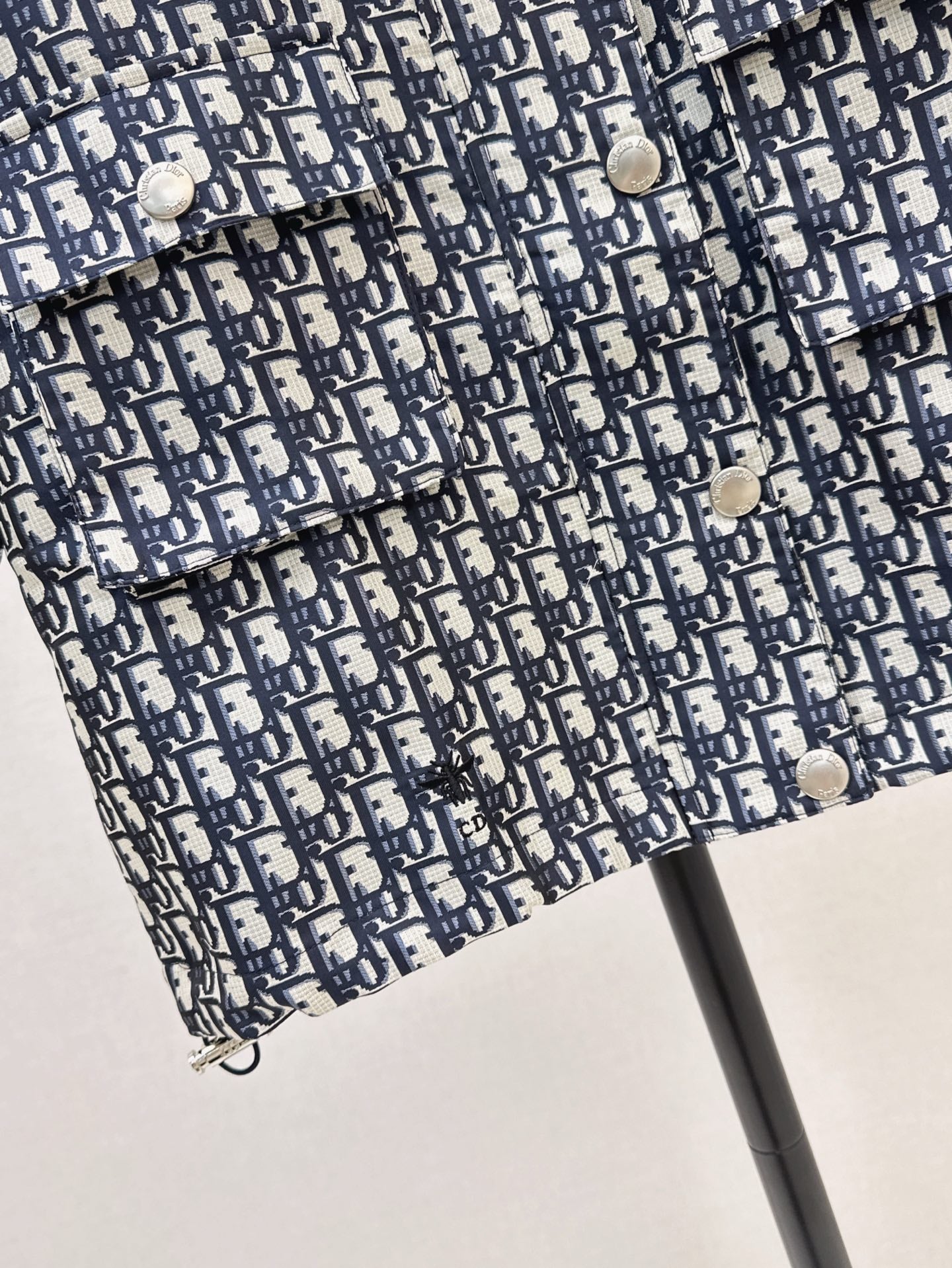 D*r 25ss jacquard technical taffeta skirt