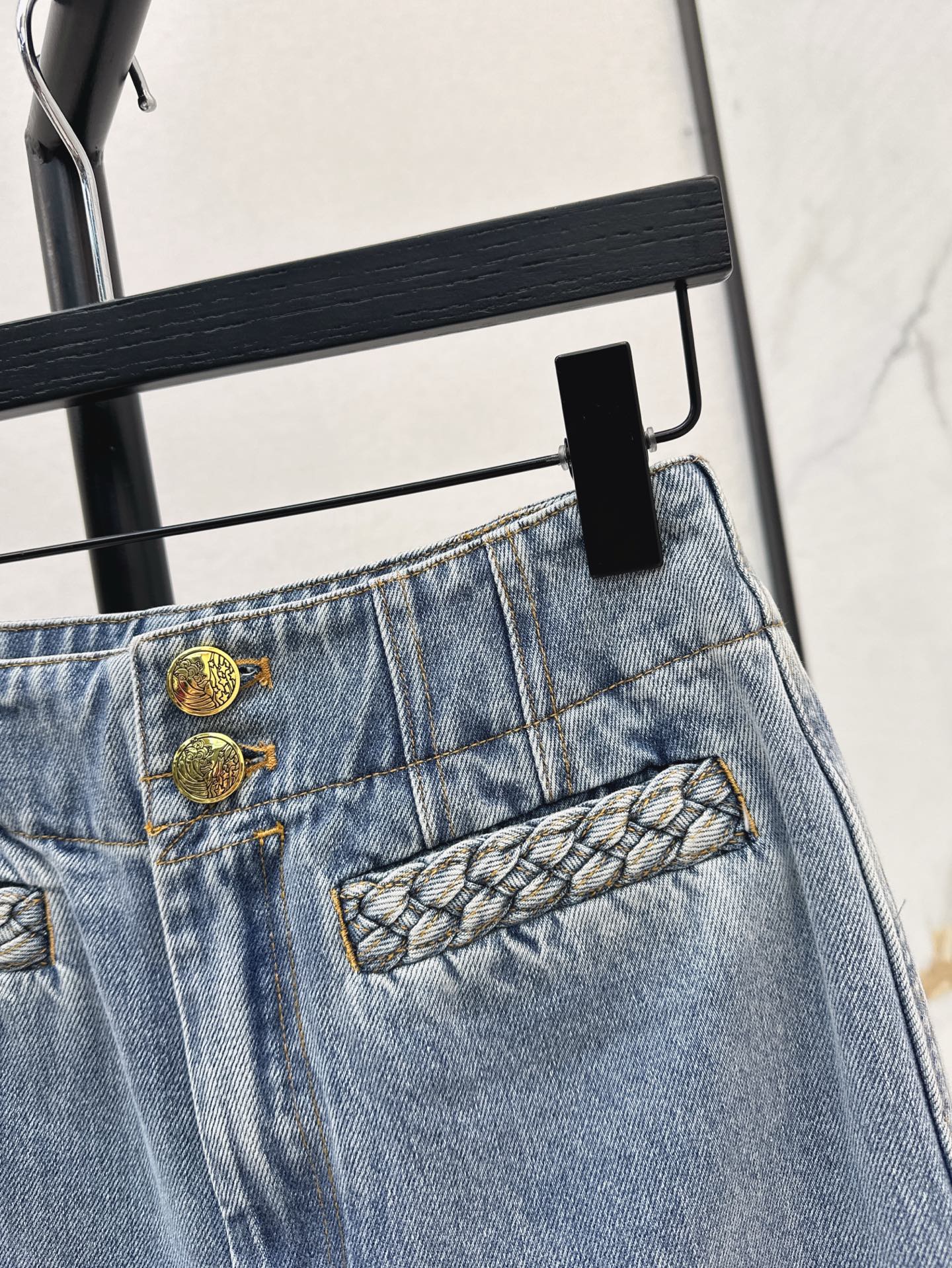 Zim* 25ss High-rise flared jeans