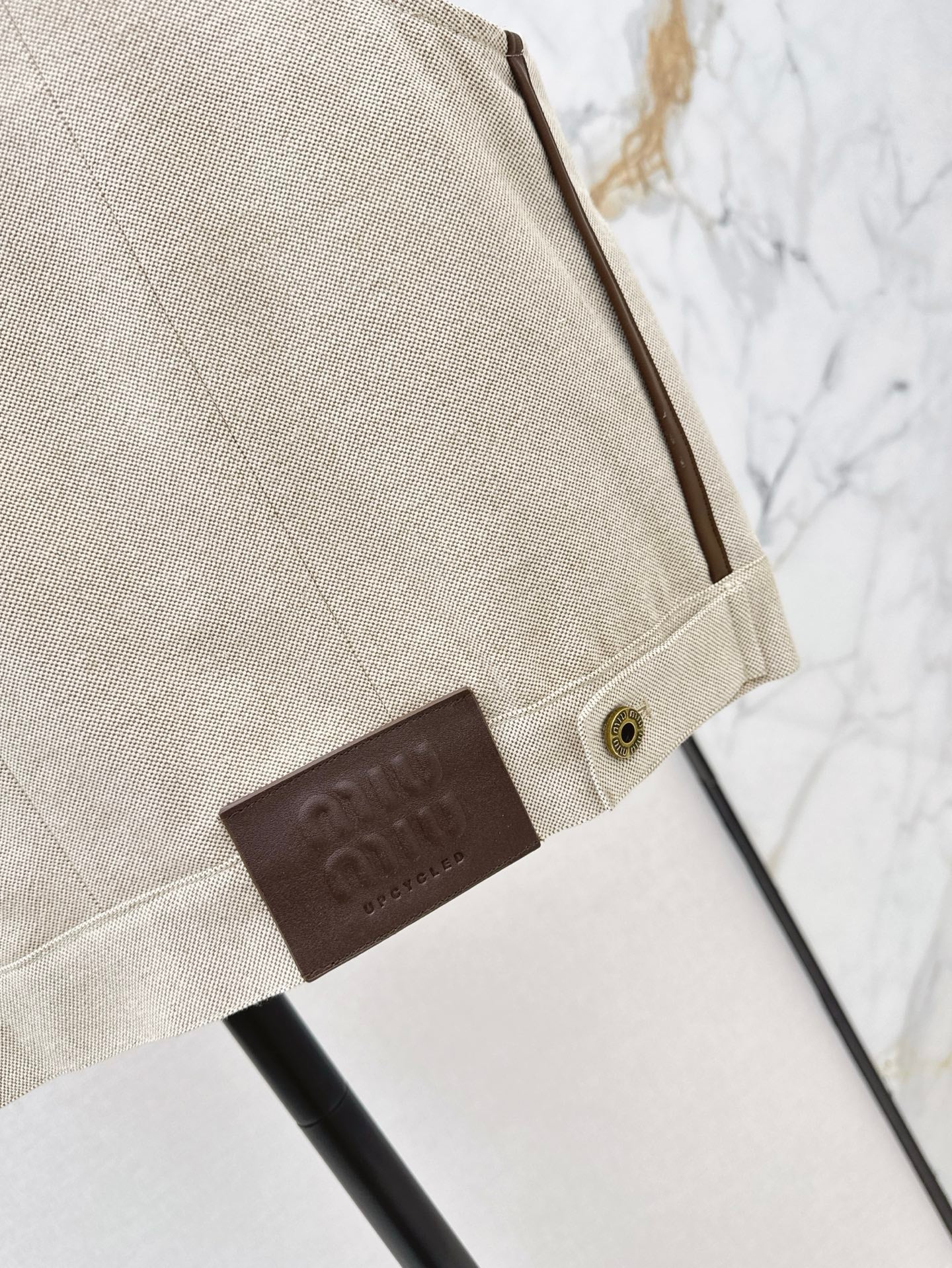 M*u 25ss Colorblock hem vest