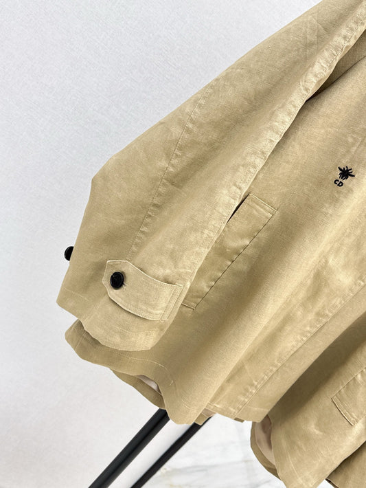D*r 25ss linen loose coat
