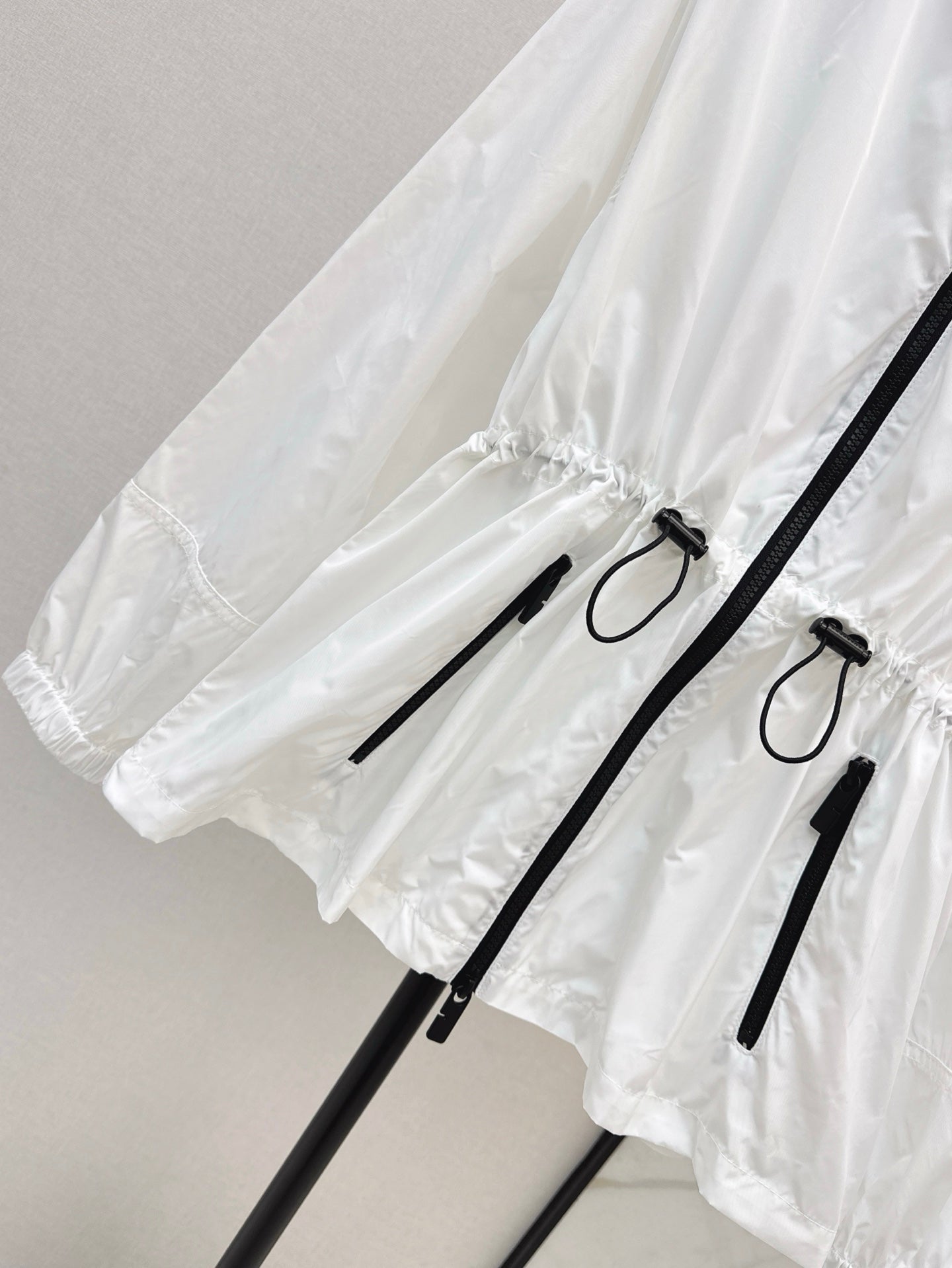 Bur* 25ss Nylon hooded jacket