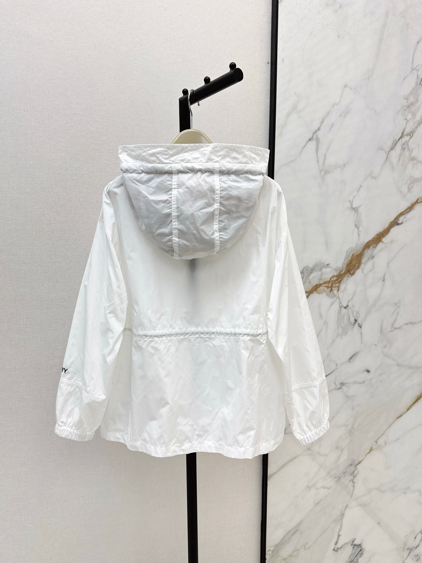 Bur* 25ss Nylon hooded jacket