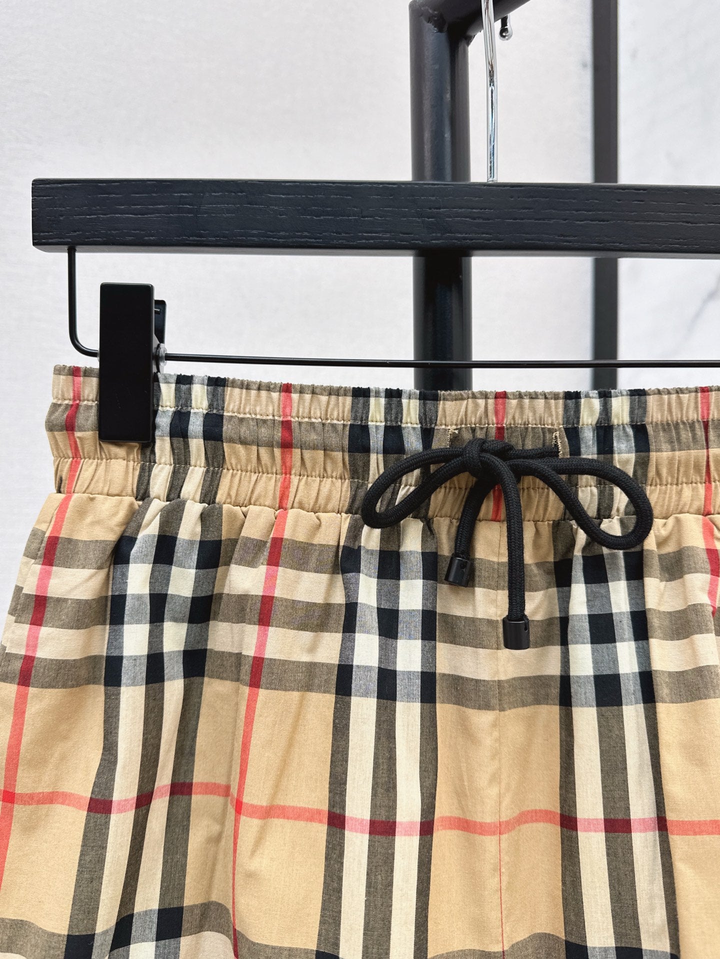 Bur* 25ss check shorts