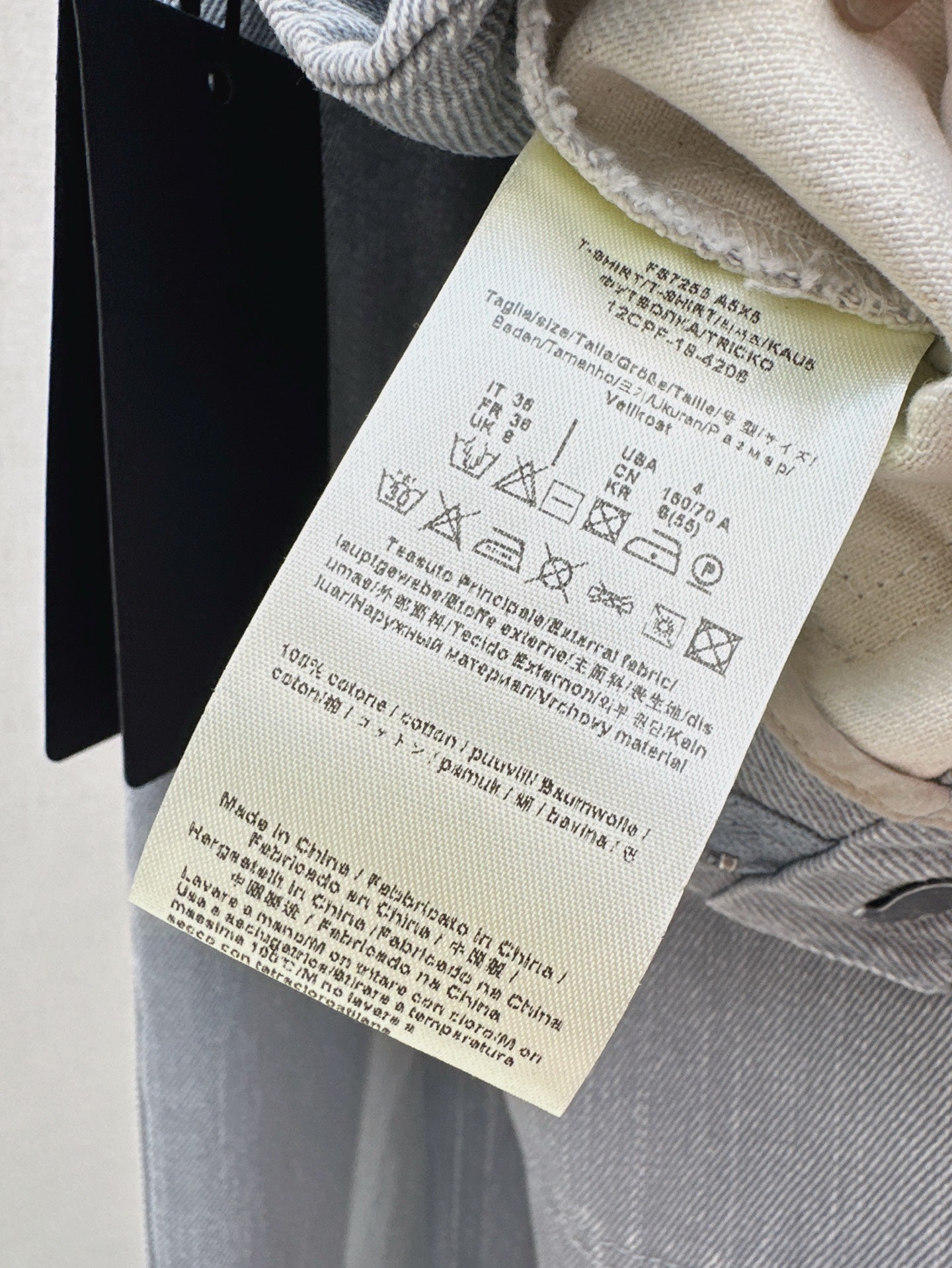 Fd* 25ss wide leg denim pants