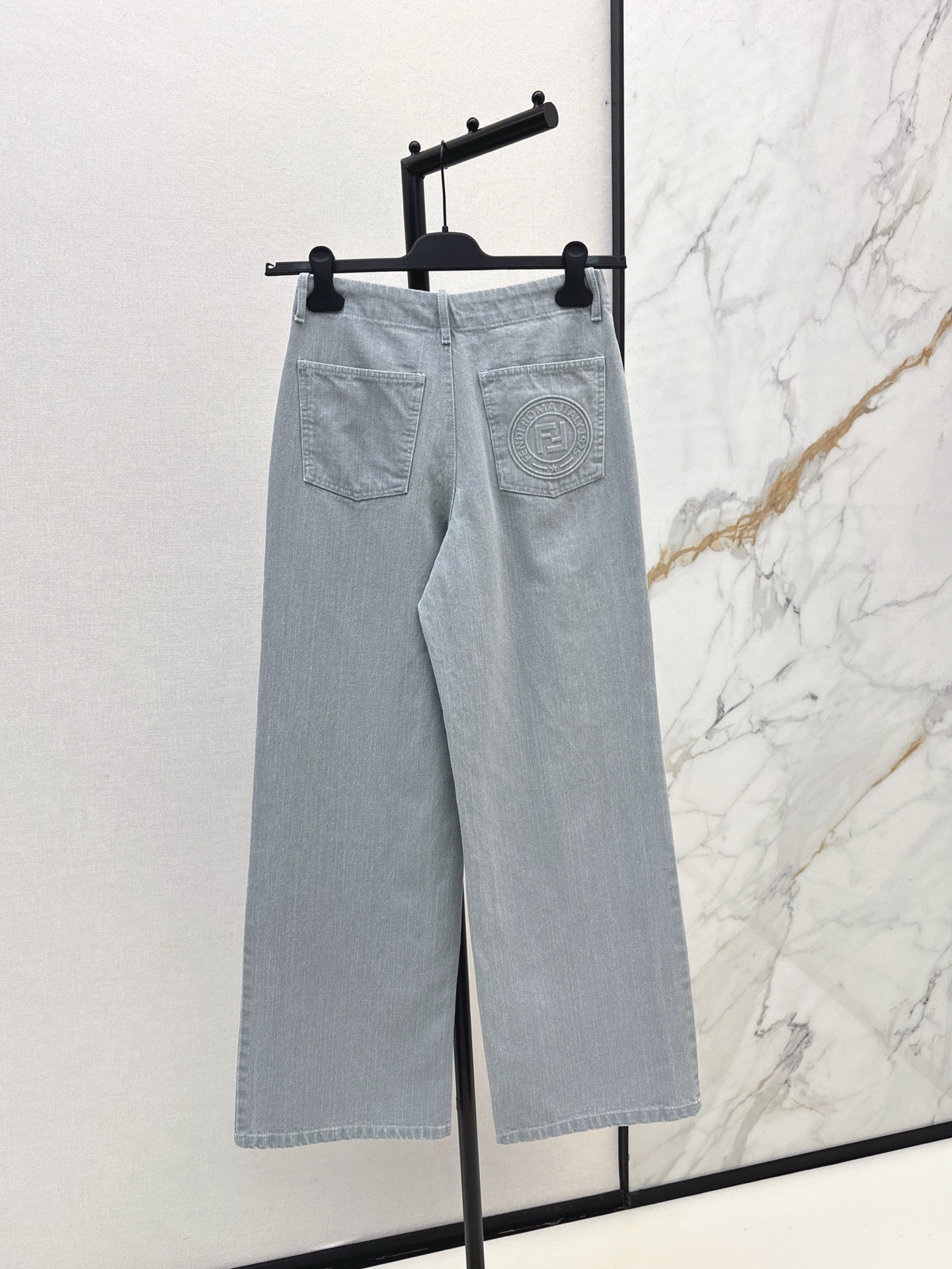 Fd* 25ss wide leg denim pants