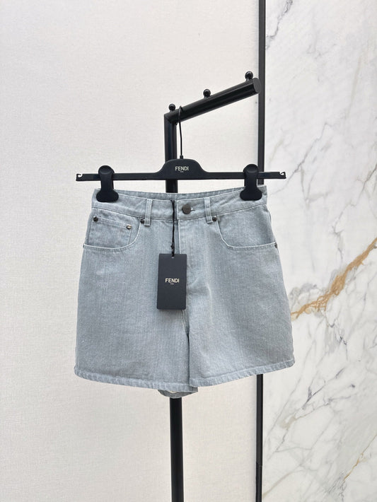 Fd* 25ss five-pocket denim shorts