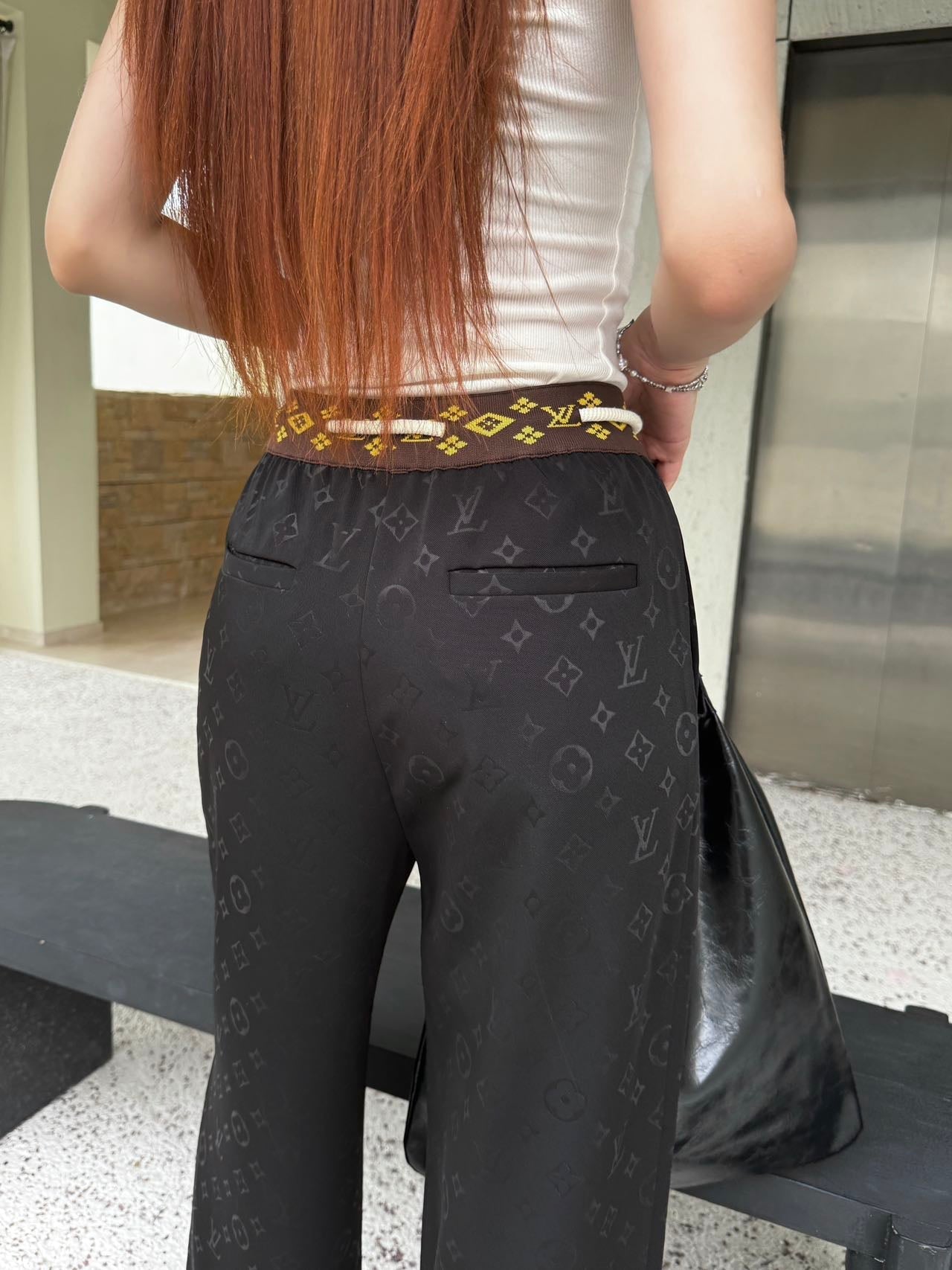 Loui* 25ss monogram printed pants