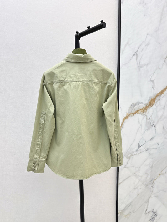 Gu*25ss Tie waist shirt