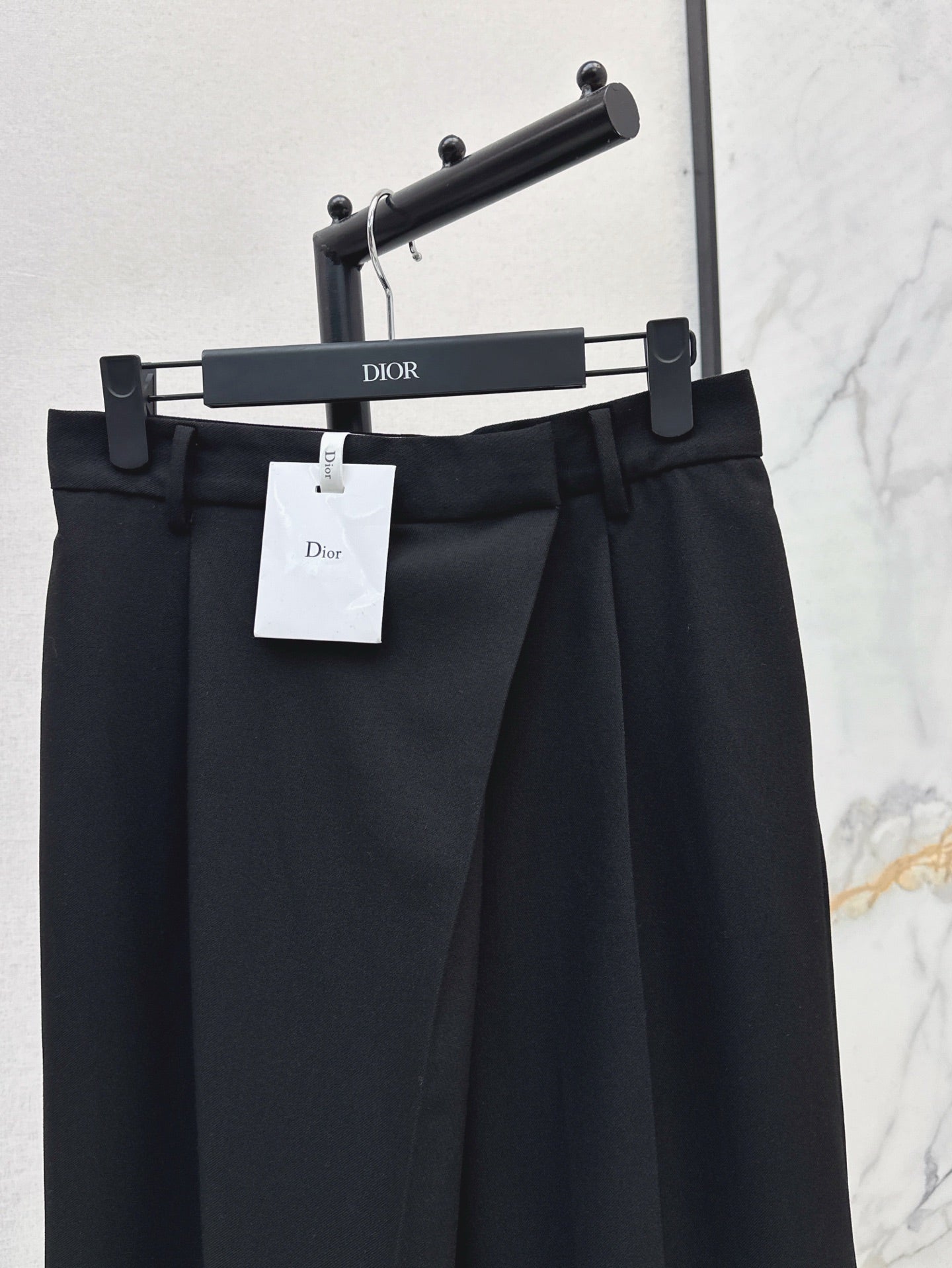 D*r 25ss wrap trousers with oblique buckle