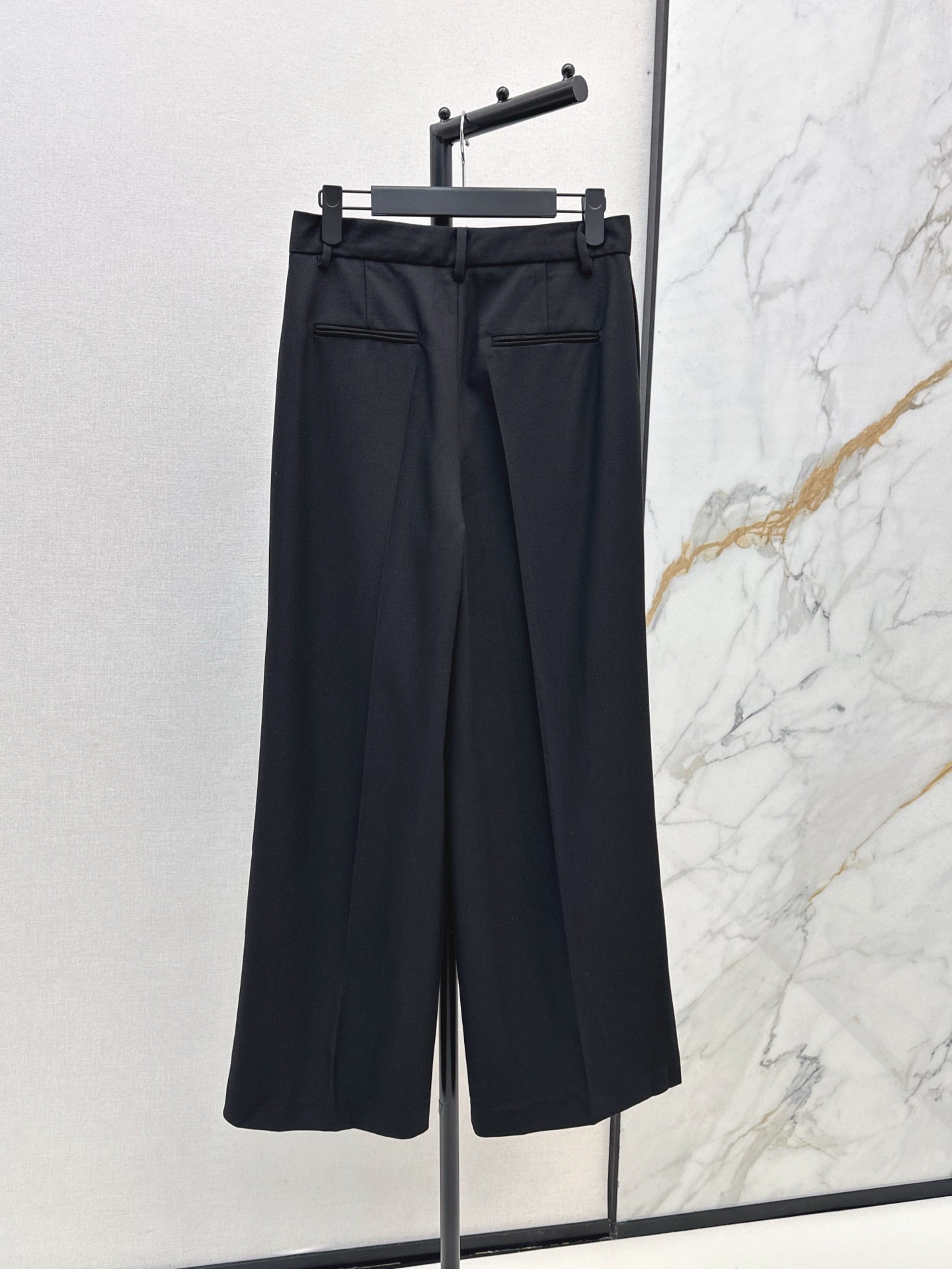 D*r 25ss wrap trousers with oblique buckle