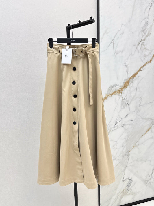 D*r 25ss buttons flared skirt