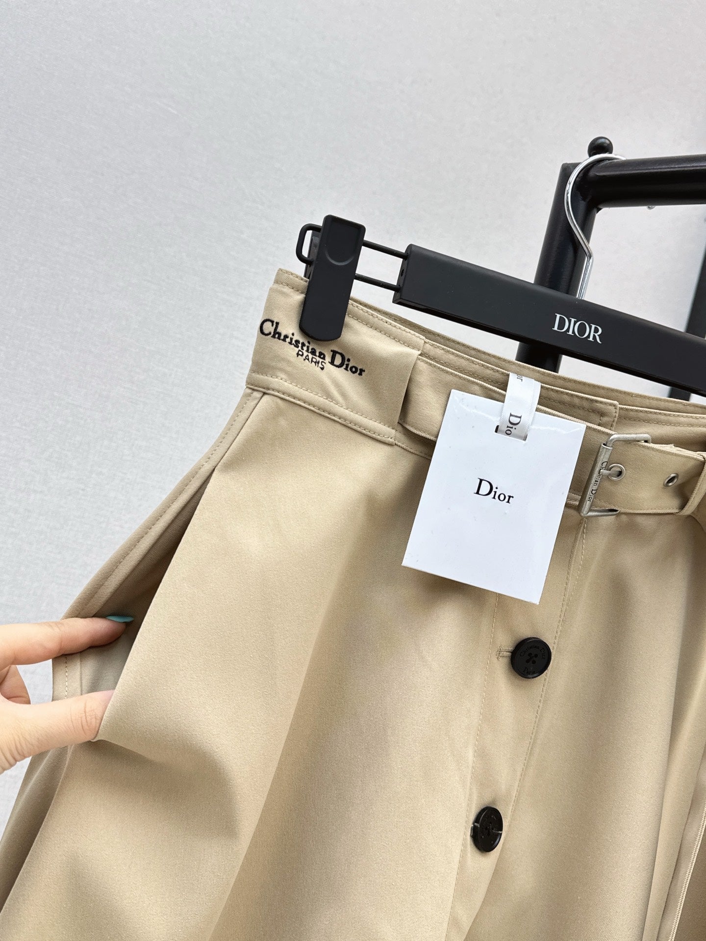 D*r 25ss buttons flared skirt