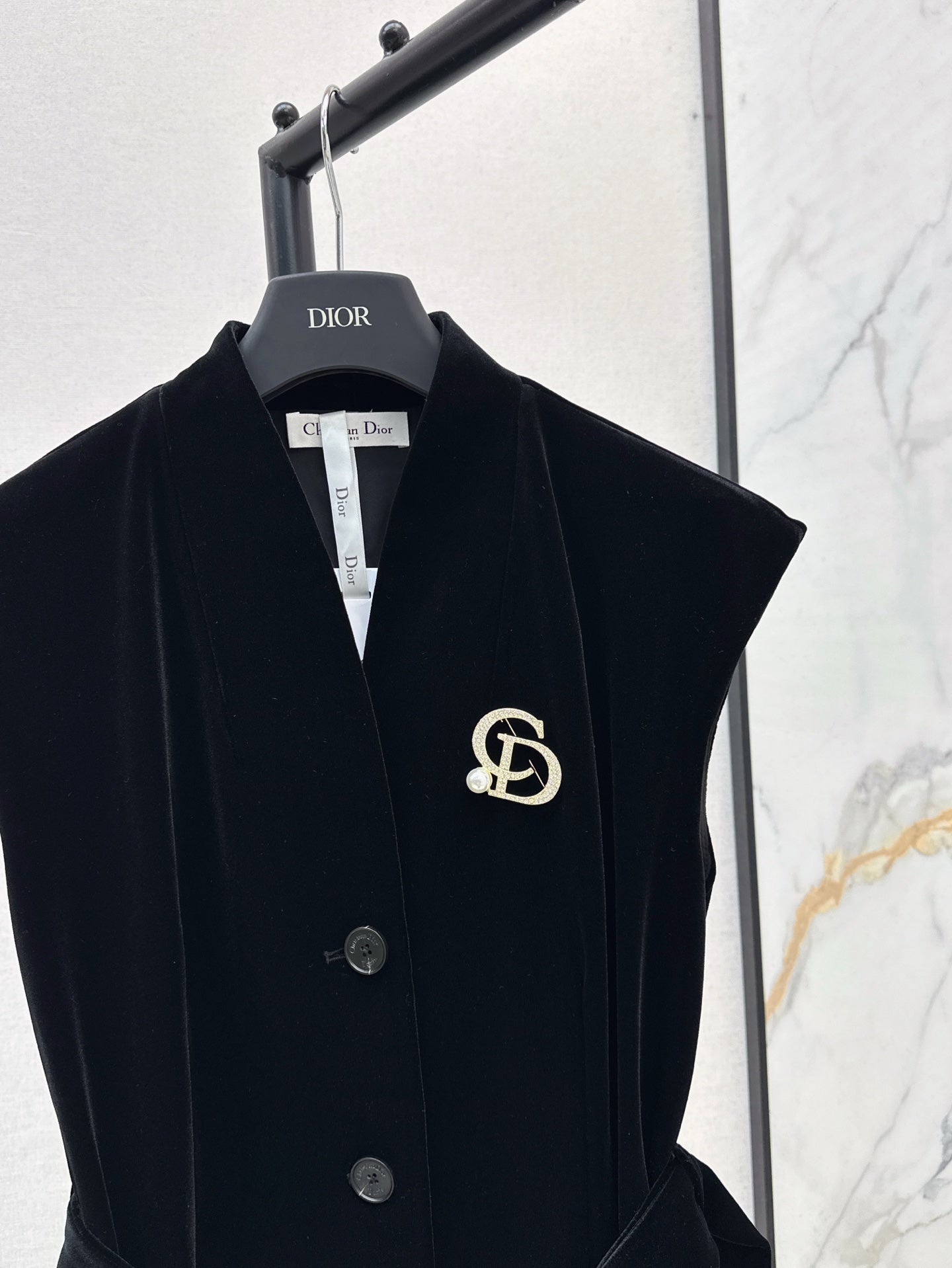 D*r 25ss mid-length belted blazer dress