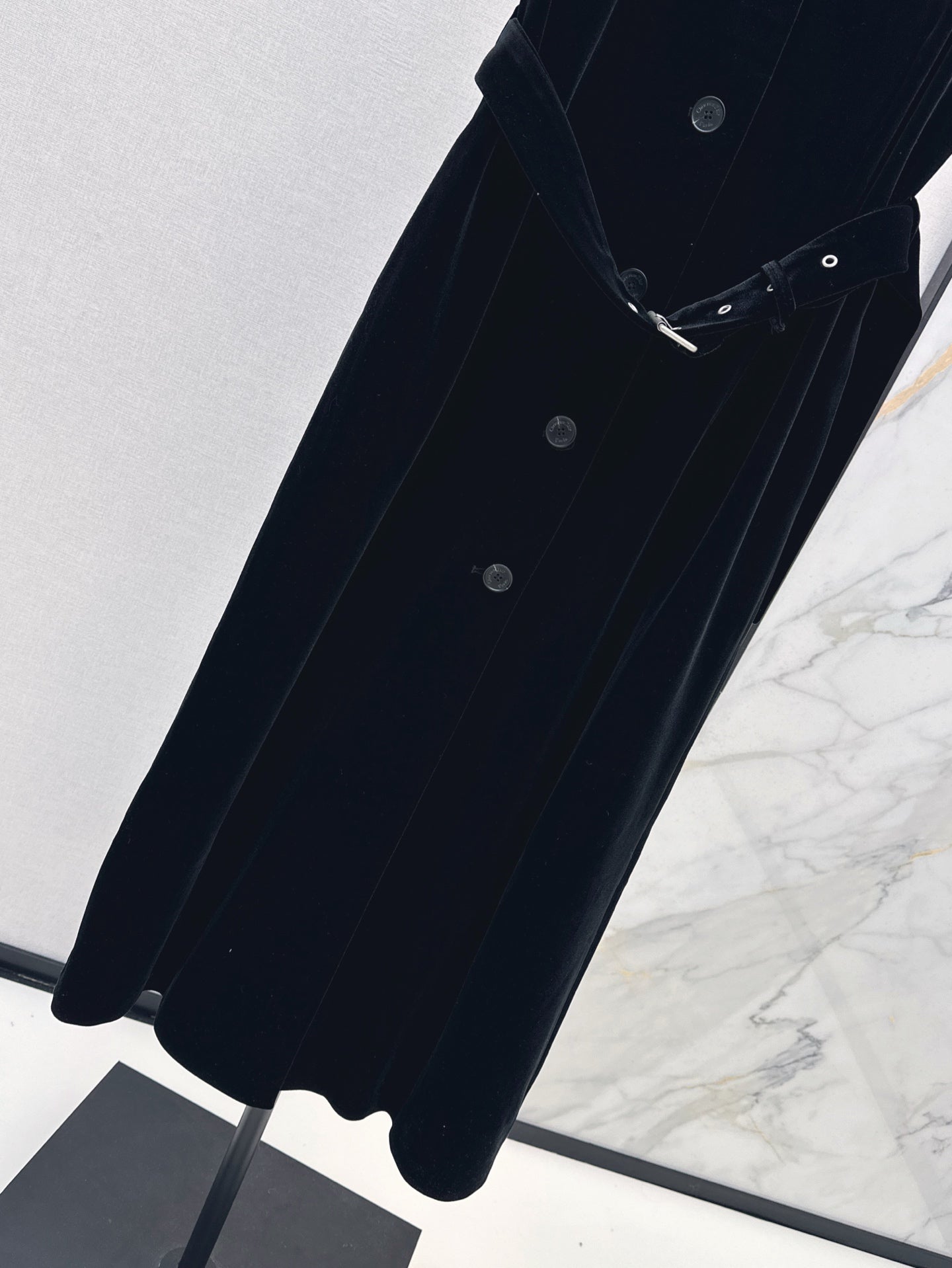 D*r 25ss mid-length belted blazer dress