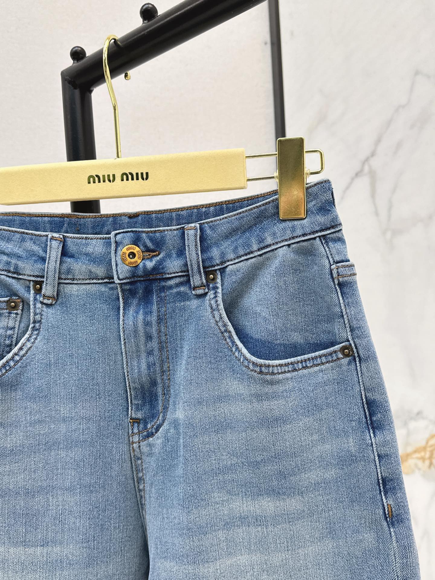 M*u 25ss denim pants