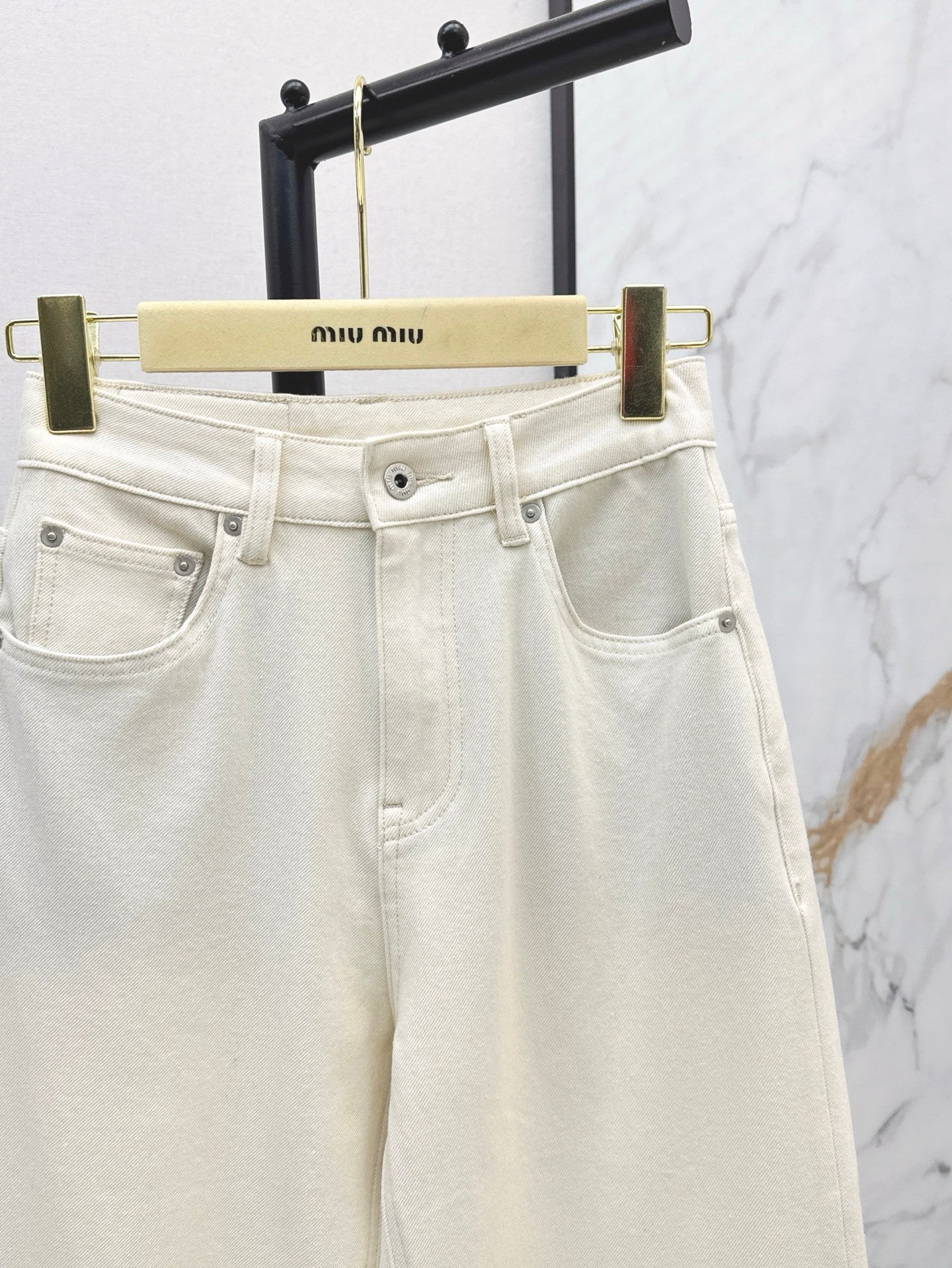 M*u 25ss denim pants