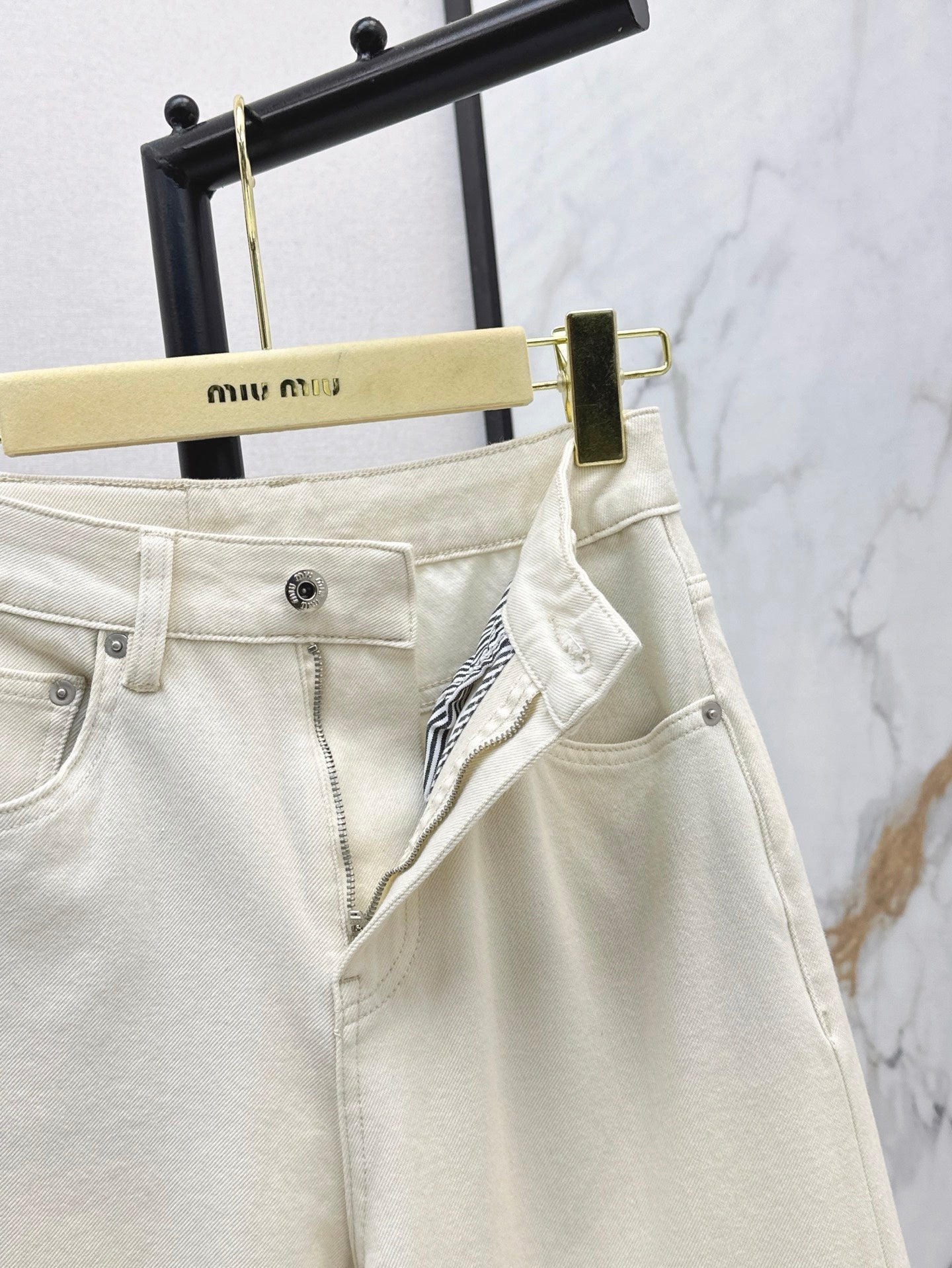 M*u 25ss denim pants