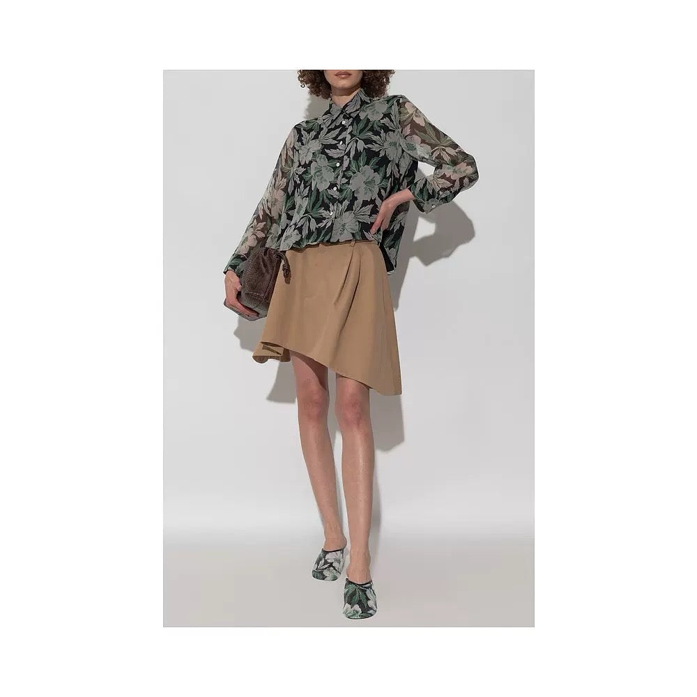 Loe* 25ss floral print shirt