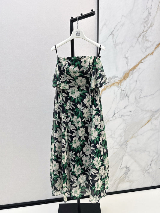 Loe* 25ss floral print dress