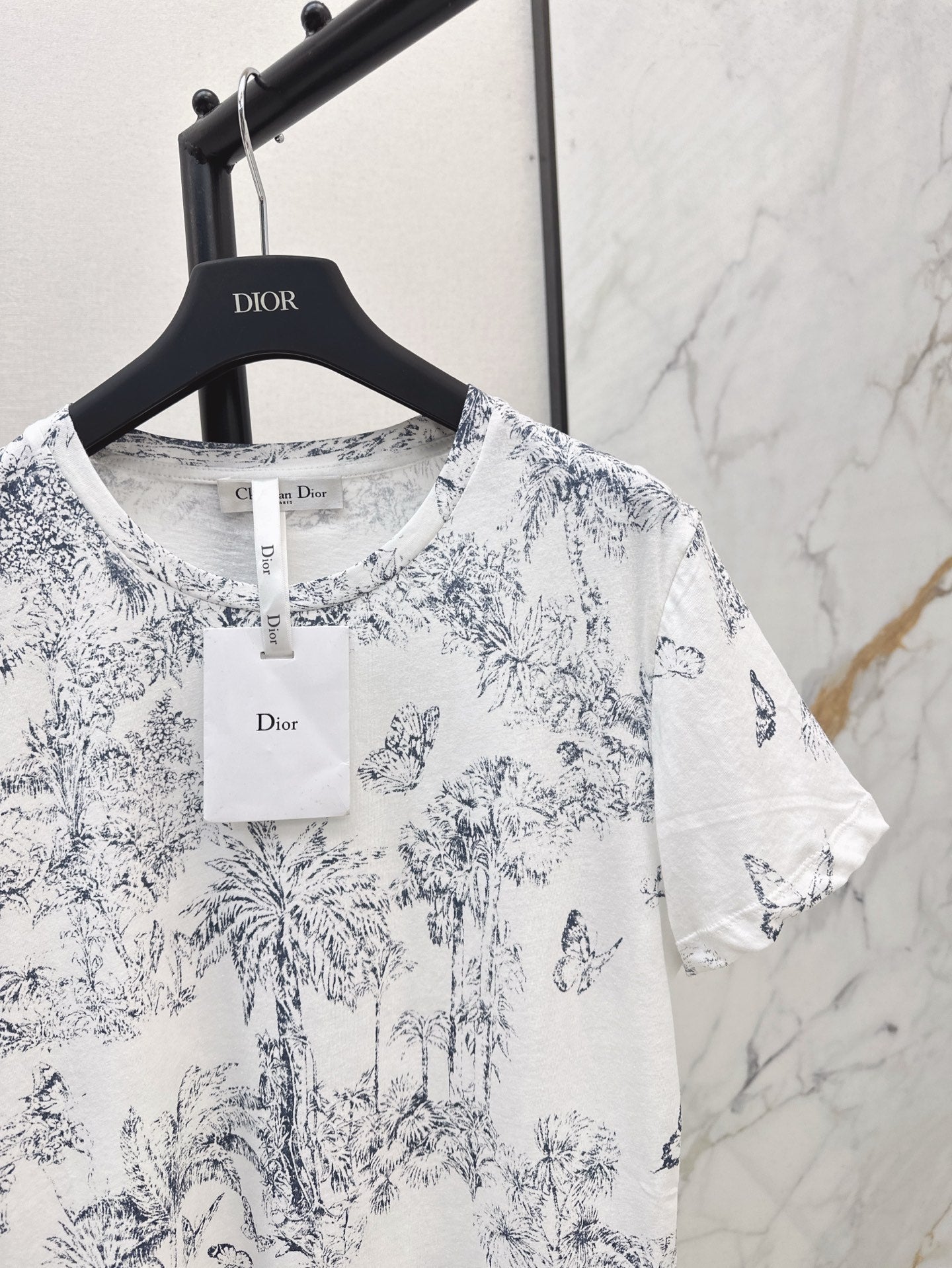 D*r 25ss printed jersey cotton t-shirt