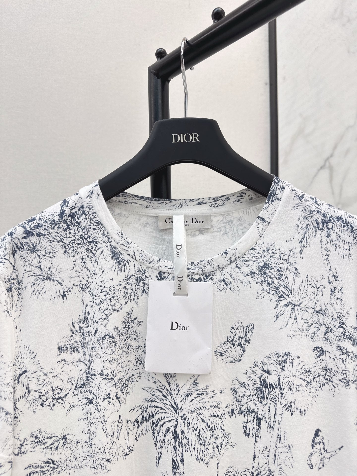 D*r 25ss printed jersey cotton t-shirt