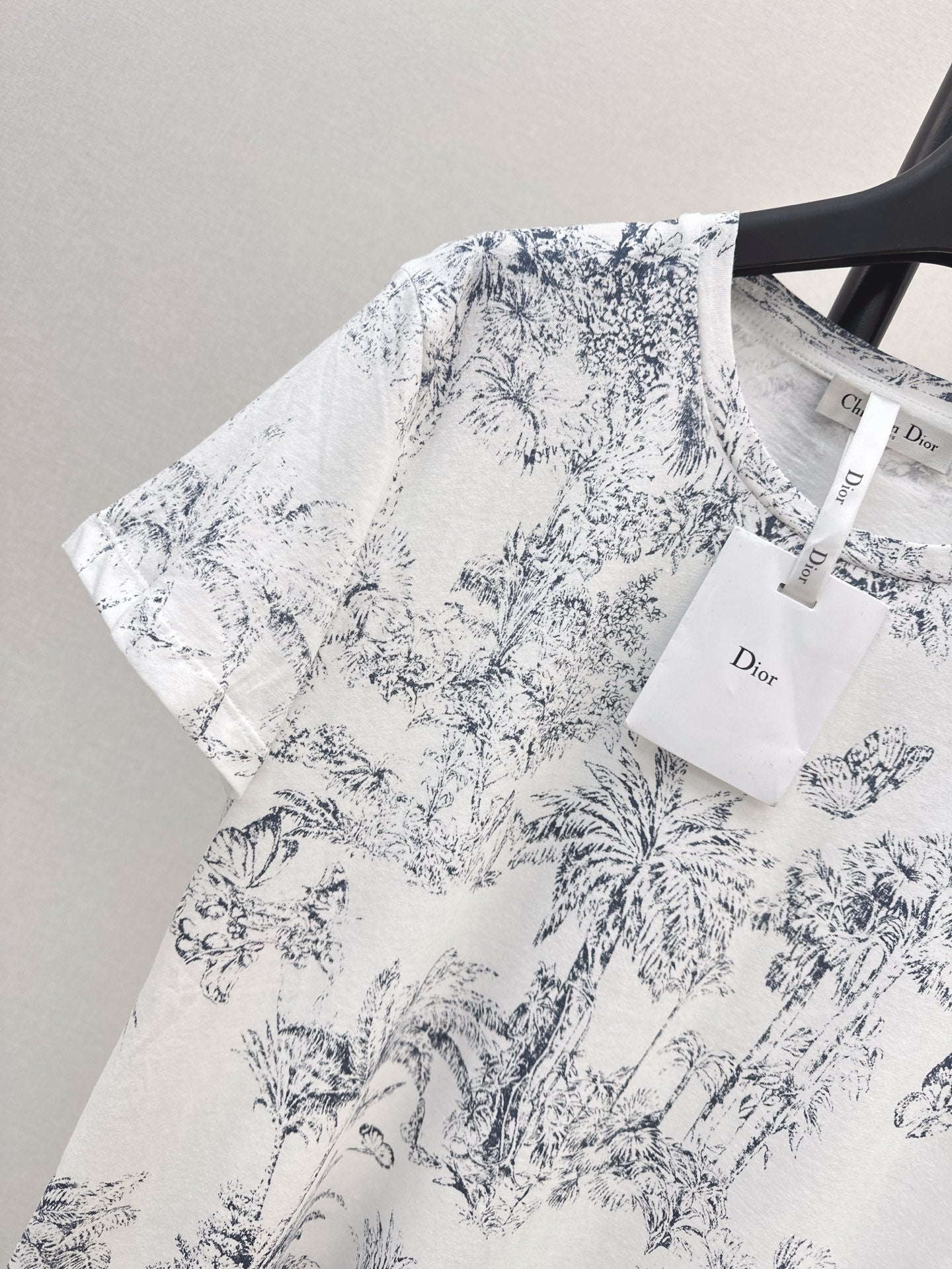 D*r 25ss printed jersey cotton t-shirt