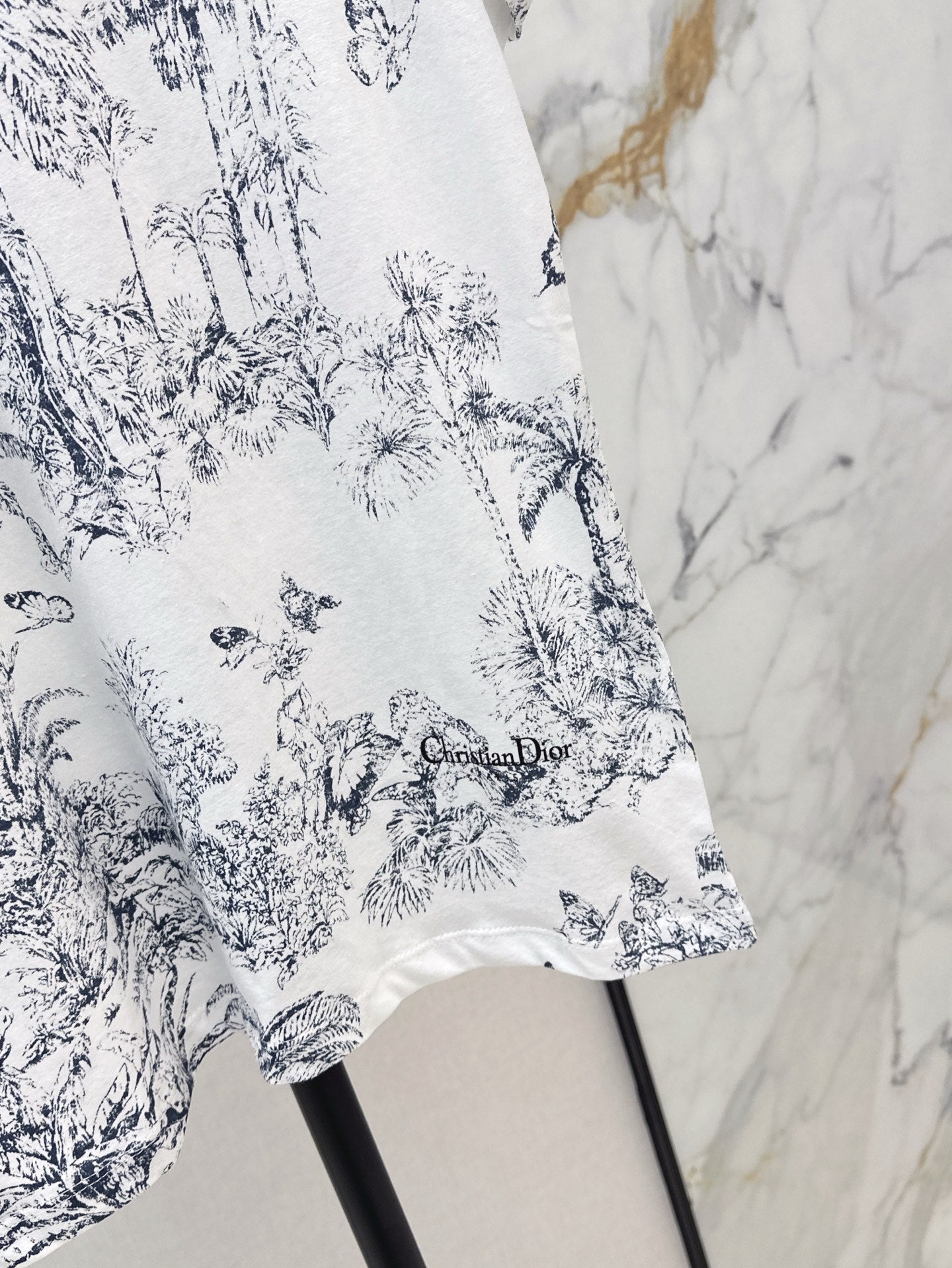 D*r 25ss printed jersey cotton t-shirt