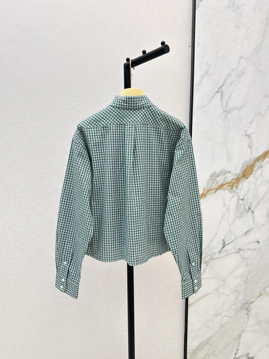 M*u 25ss checked shirt