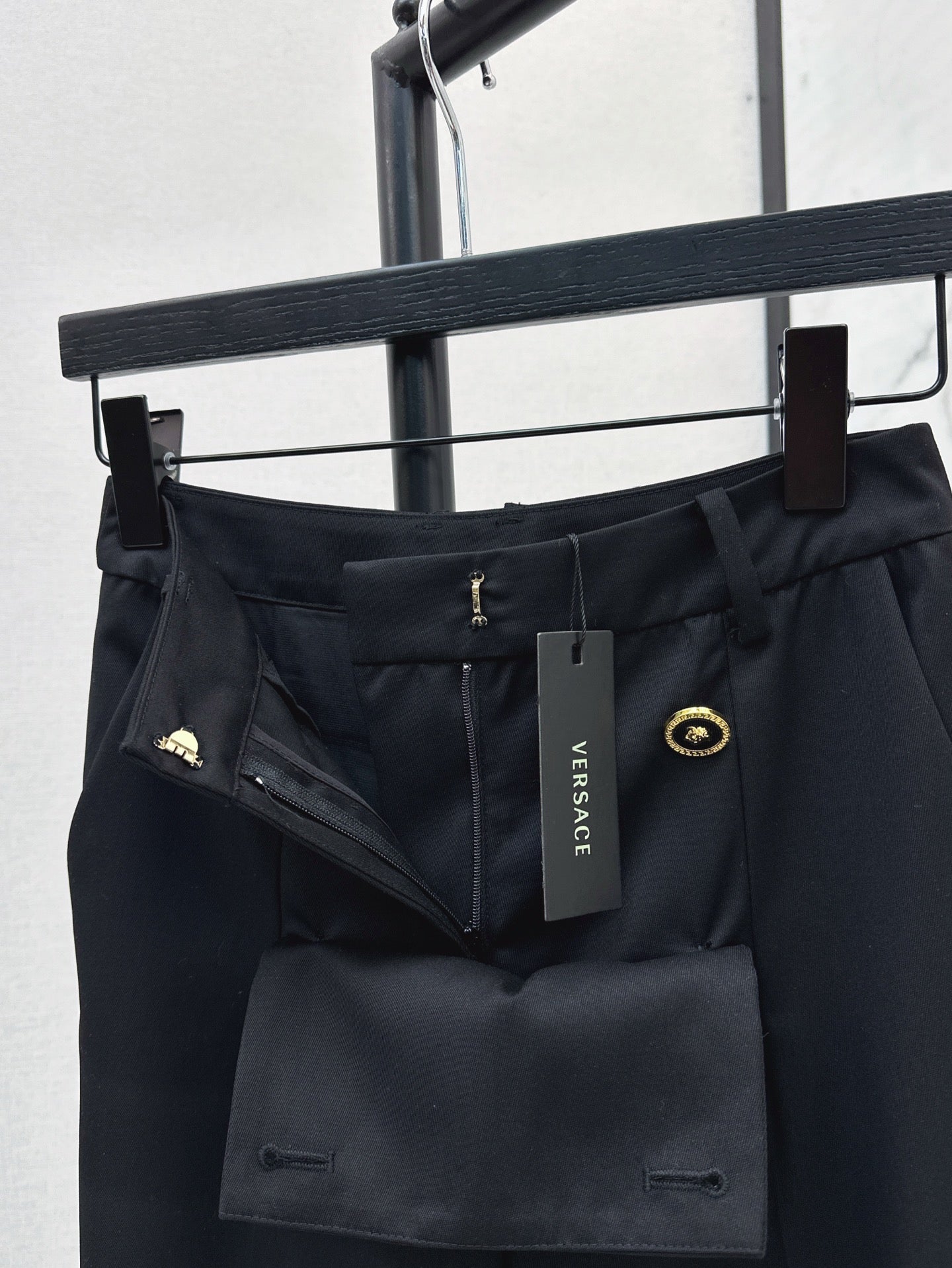 Versa* 25ss metal buttons blazer pants