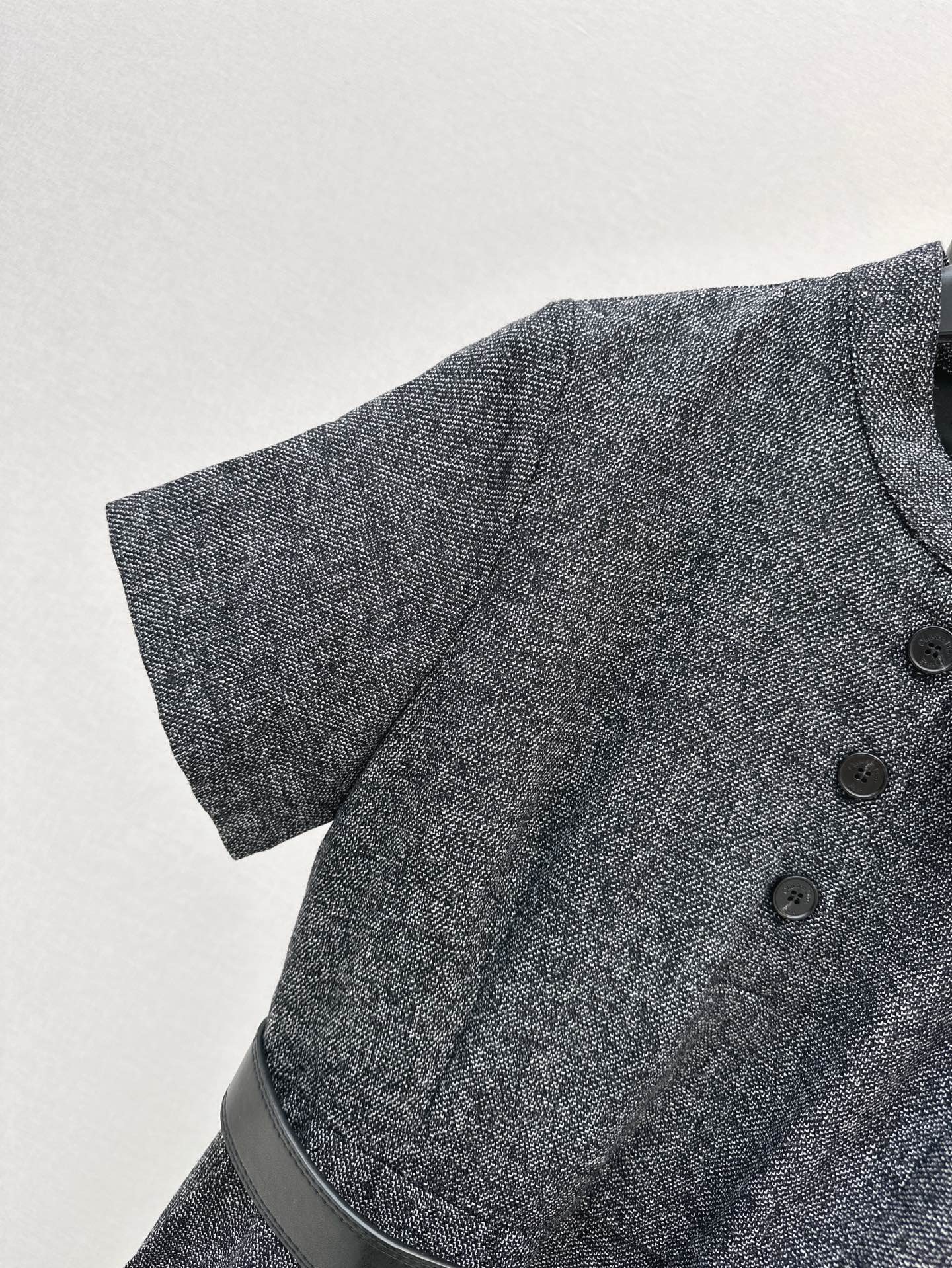 D*r 25ss irregular hem belted dress