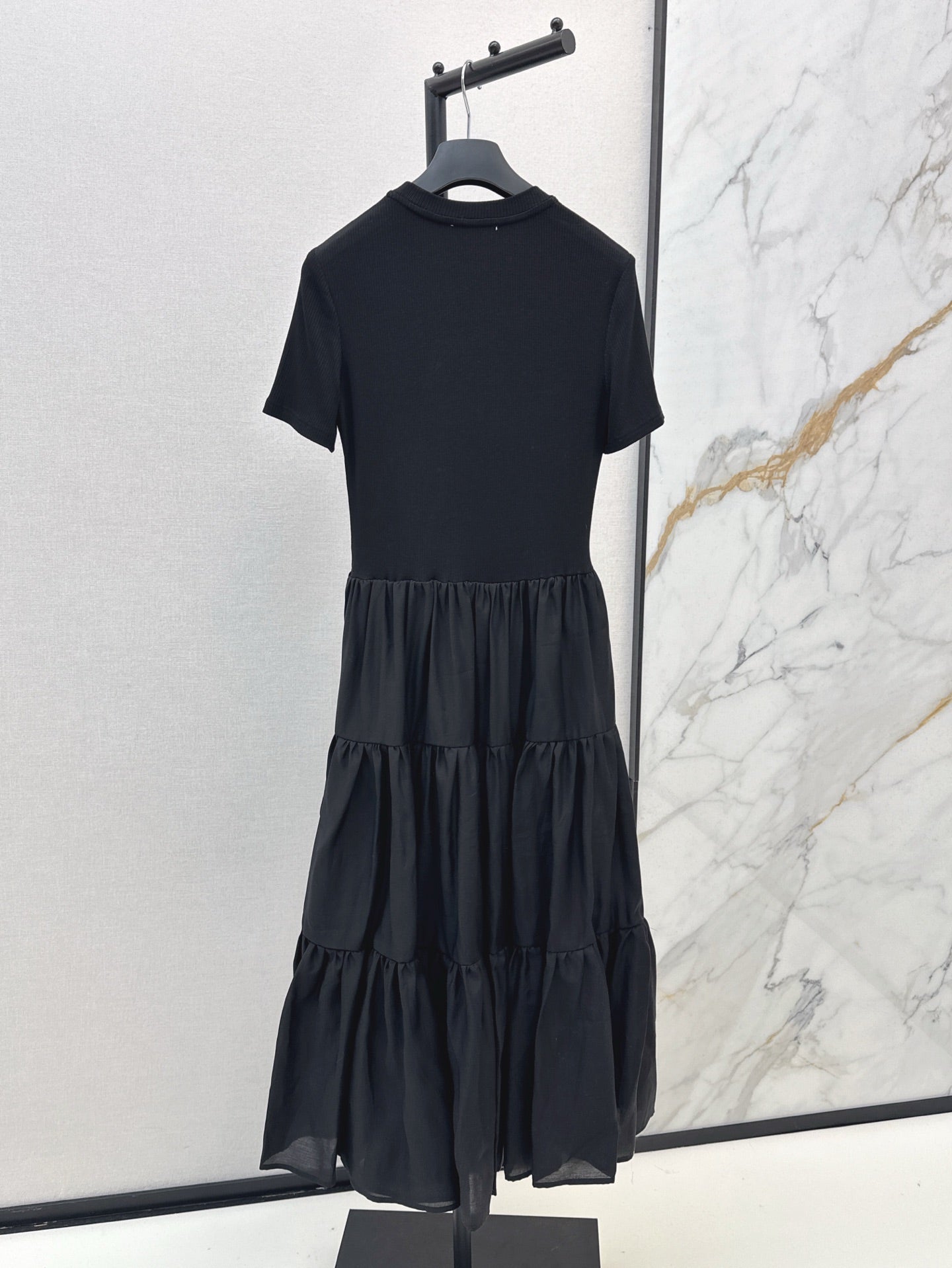 D*r 25ss mid-length spliced dress