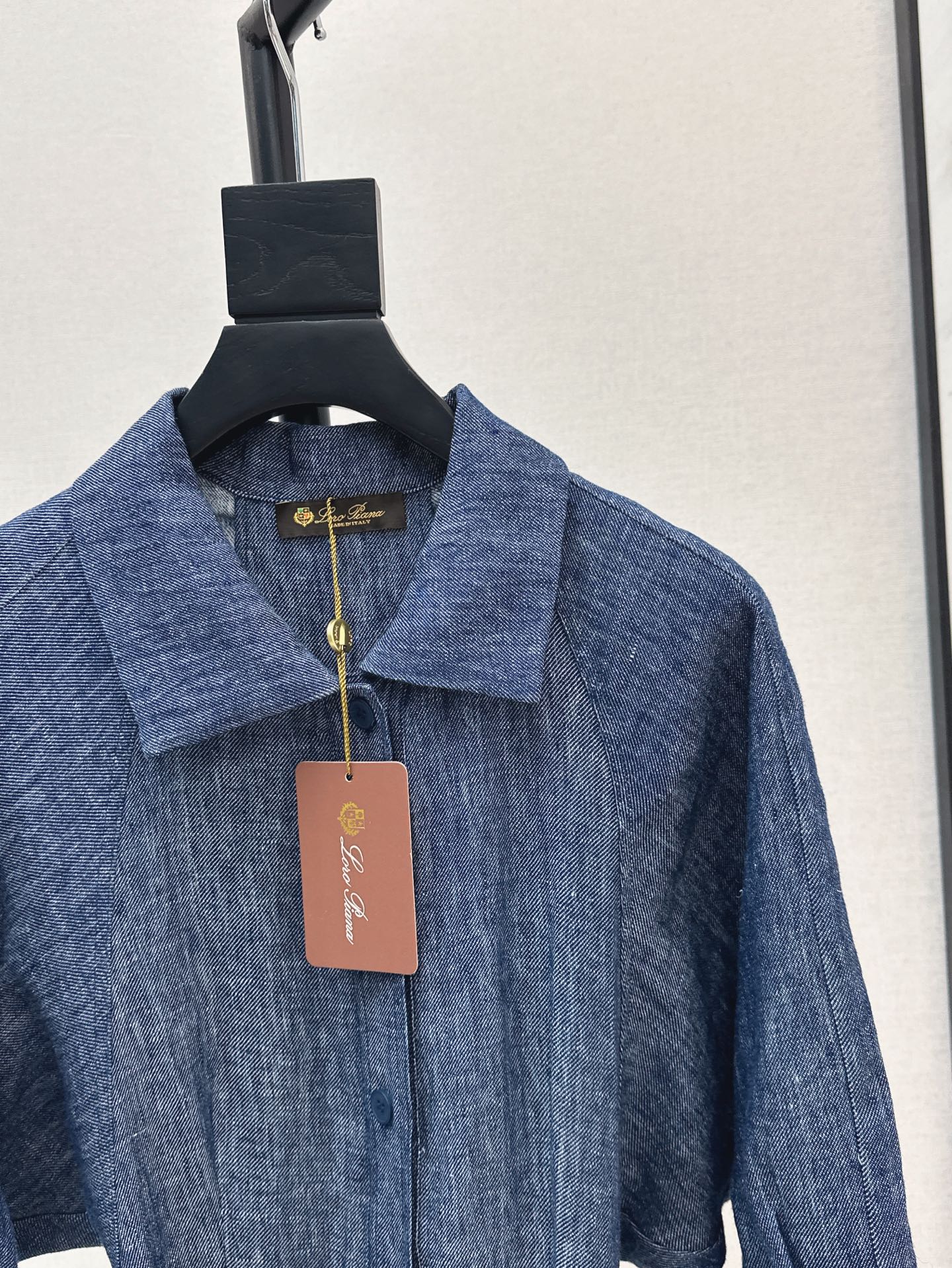 Lor*P 25ss belted linen long dress