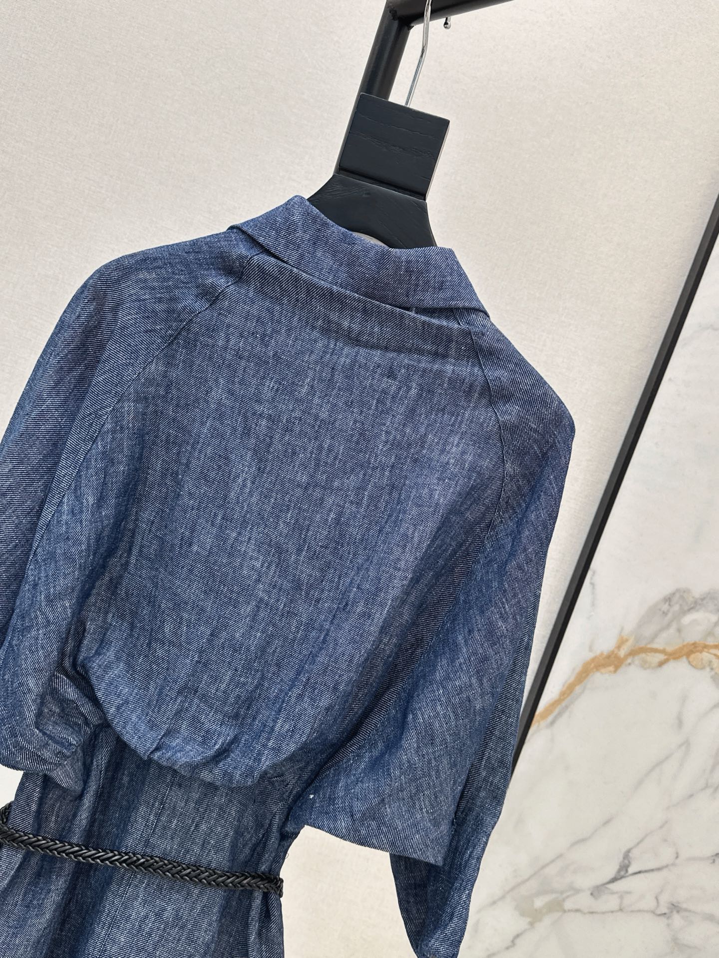 Lor*P 25ss belted linen long dress