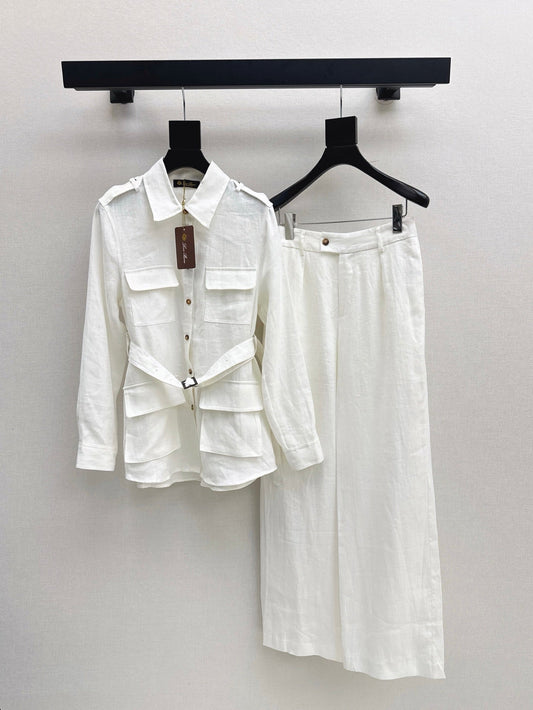 Lor*P 25ss linen suit