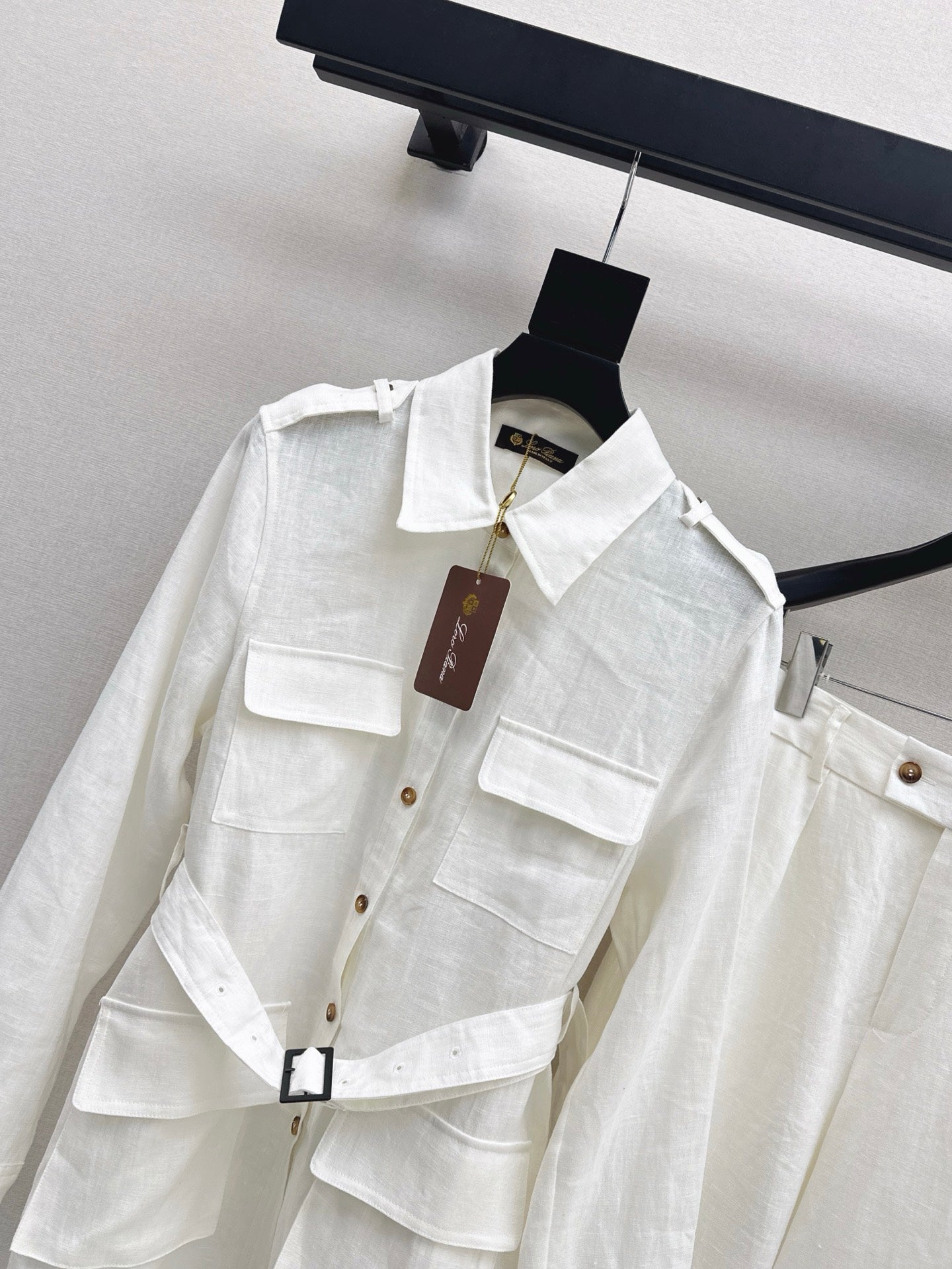 Lor*P 25ss linen suit