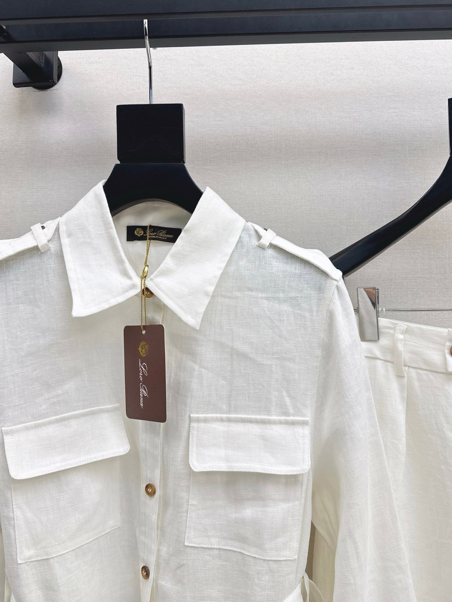 Lor*P 25ss linen suit