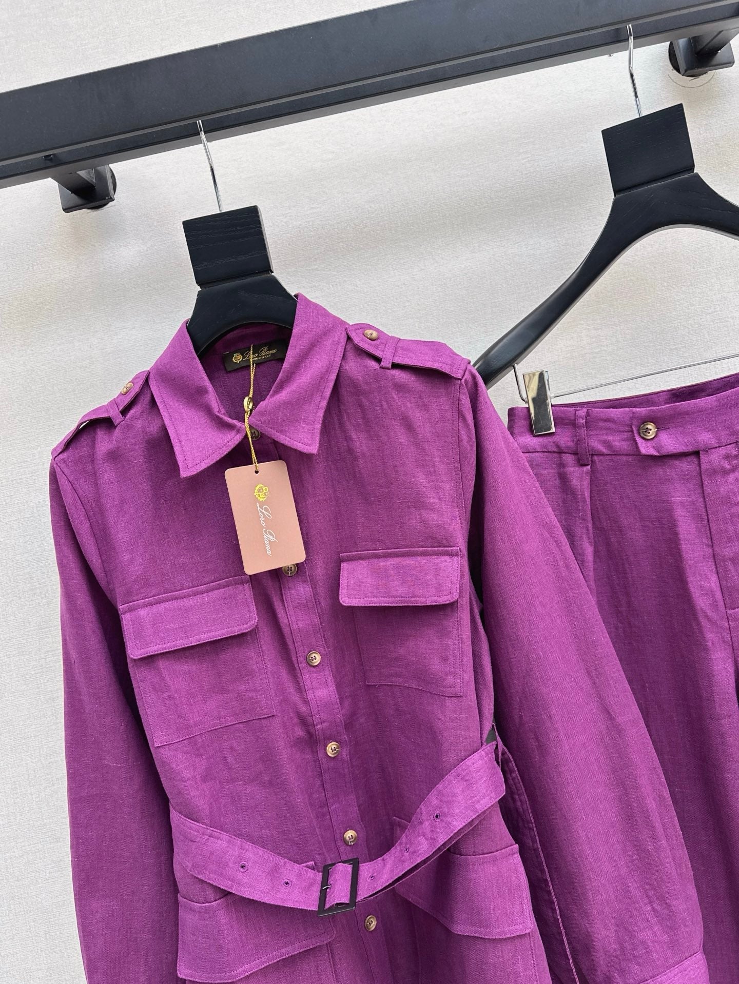 Lor*P 25ss linen suit