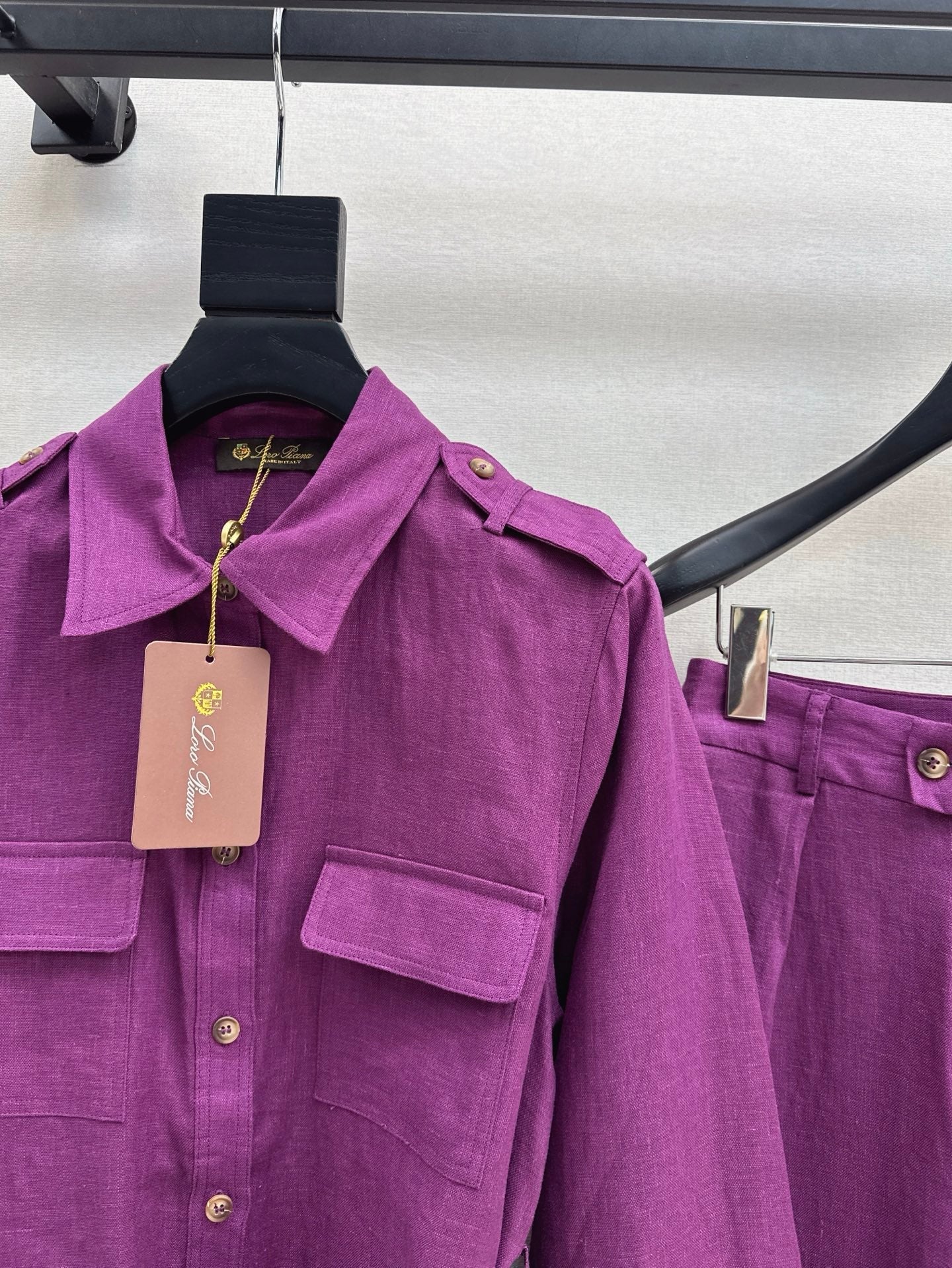 Lor*P 25ss linen suit