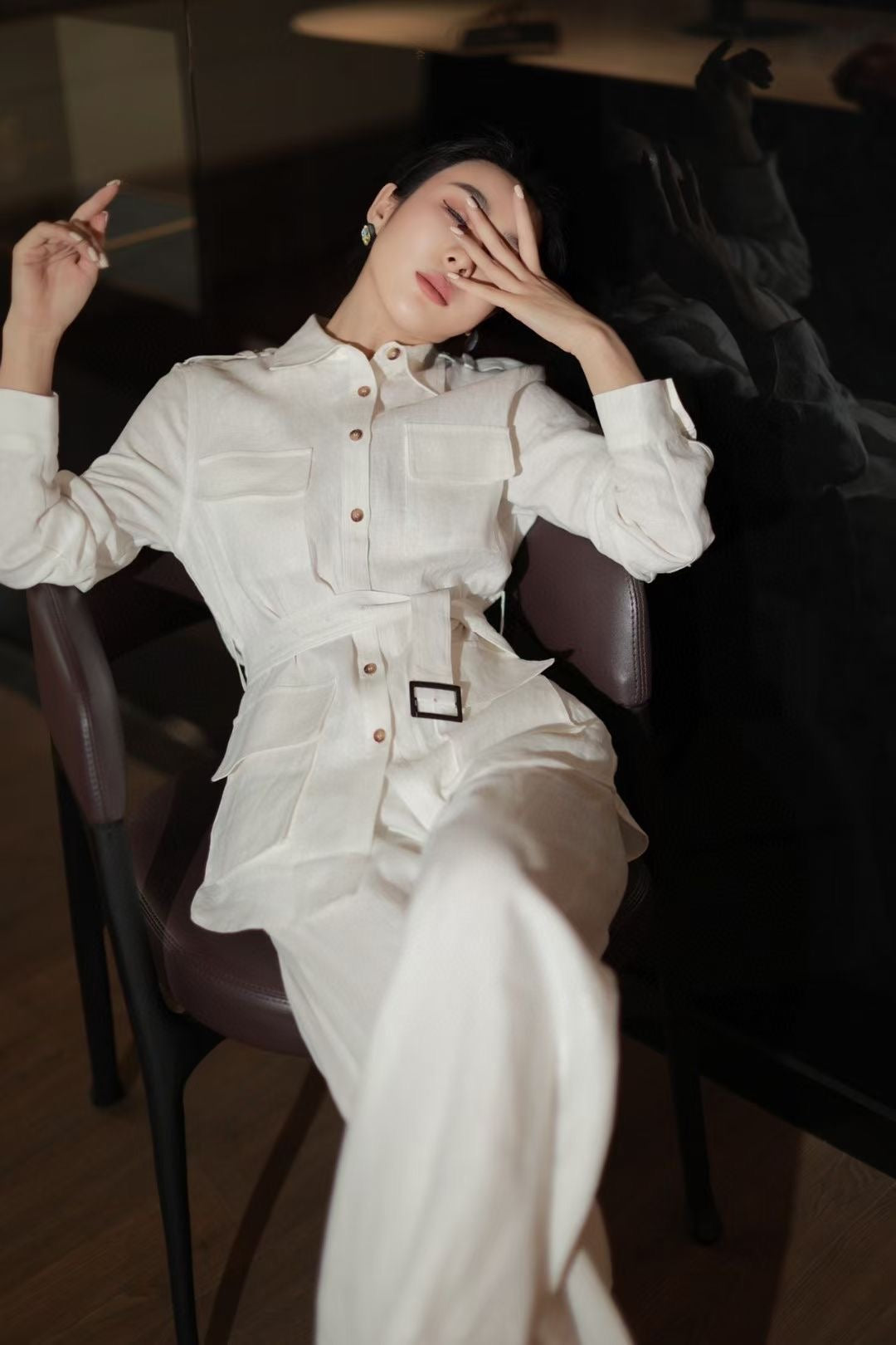 Lor*P 25ss linen suit