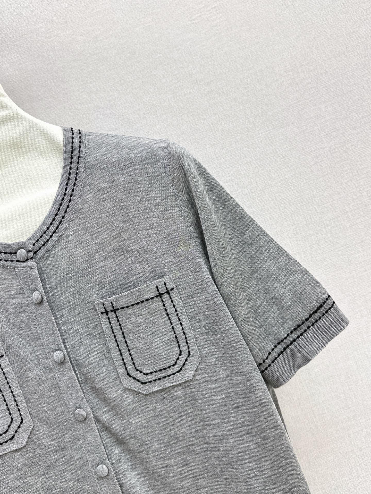 MaxM* 25ss short-sleeve cardigan