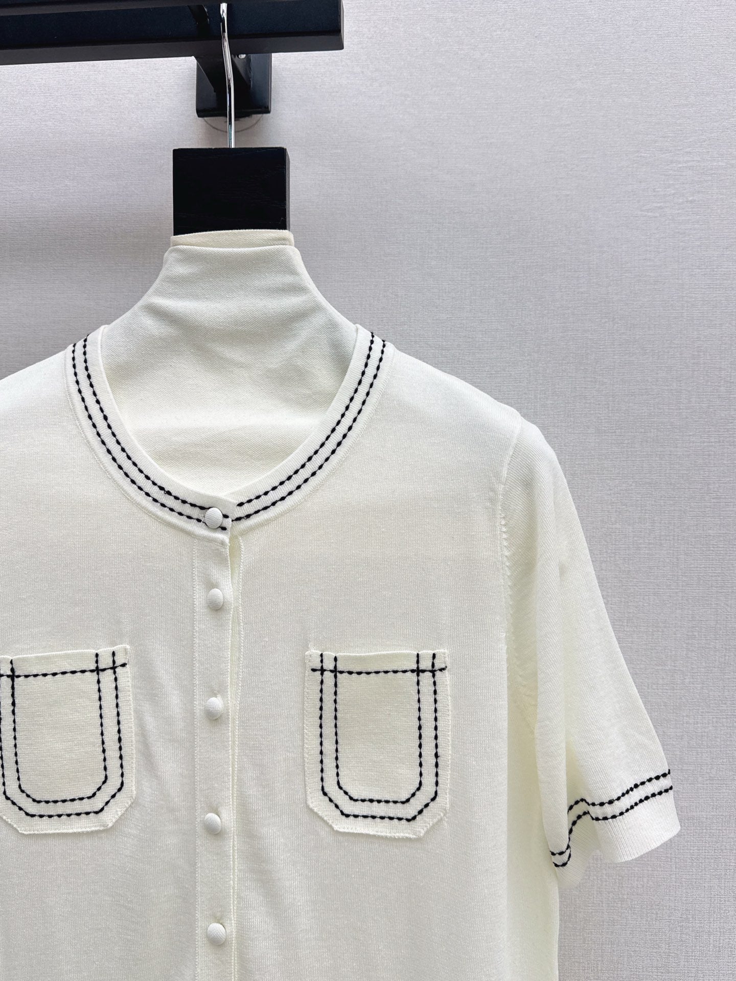 MaxM* 25ss short-sleeve cardigan