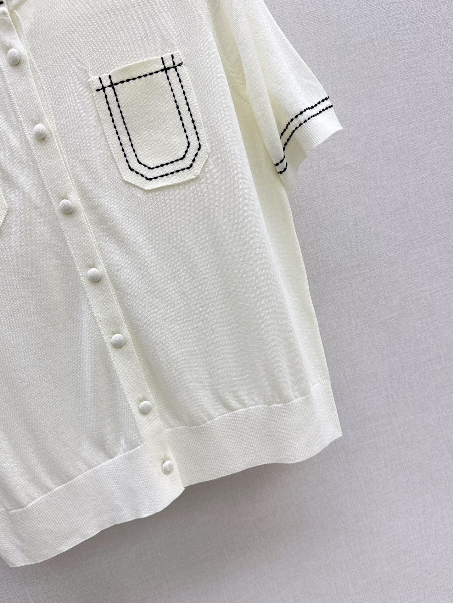MaxM* 25ss short-sleeve cardigan
