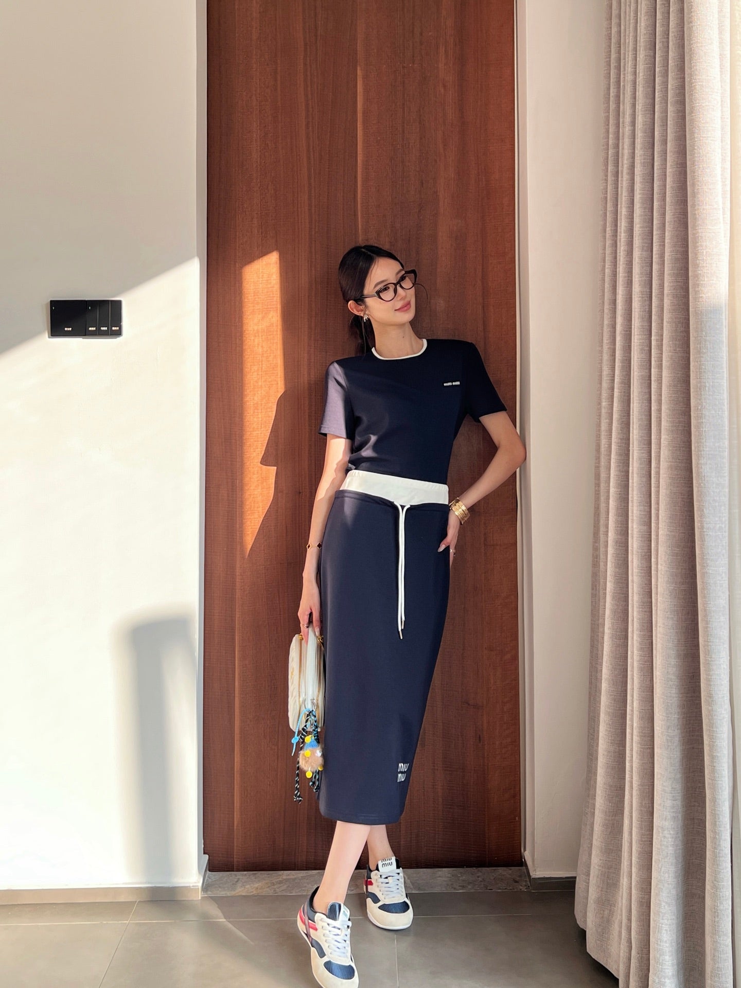 M*u 25ss cotton casual suit