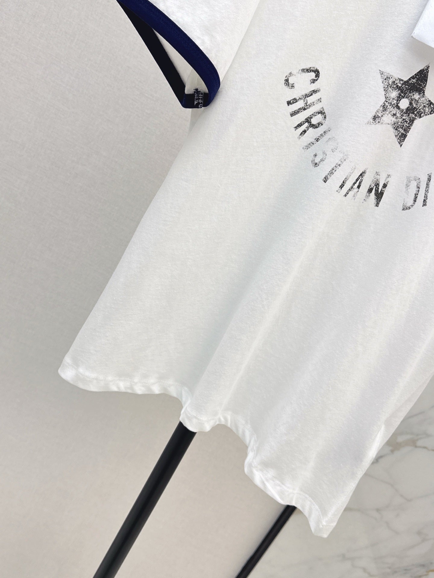 D*r 25ss star printed cotton jersey t-shirt