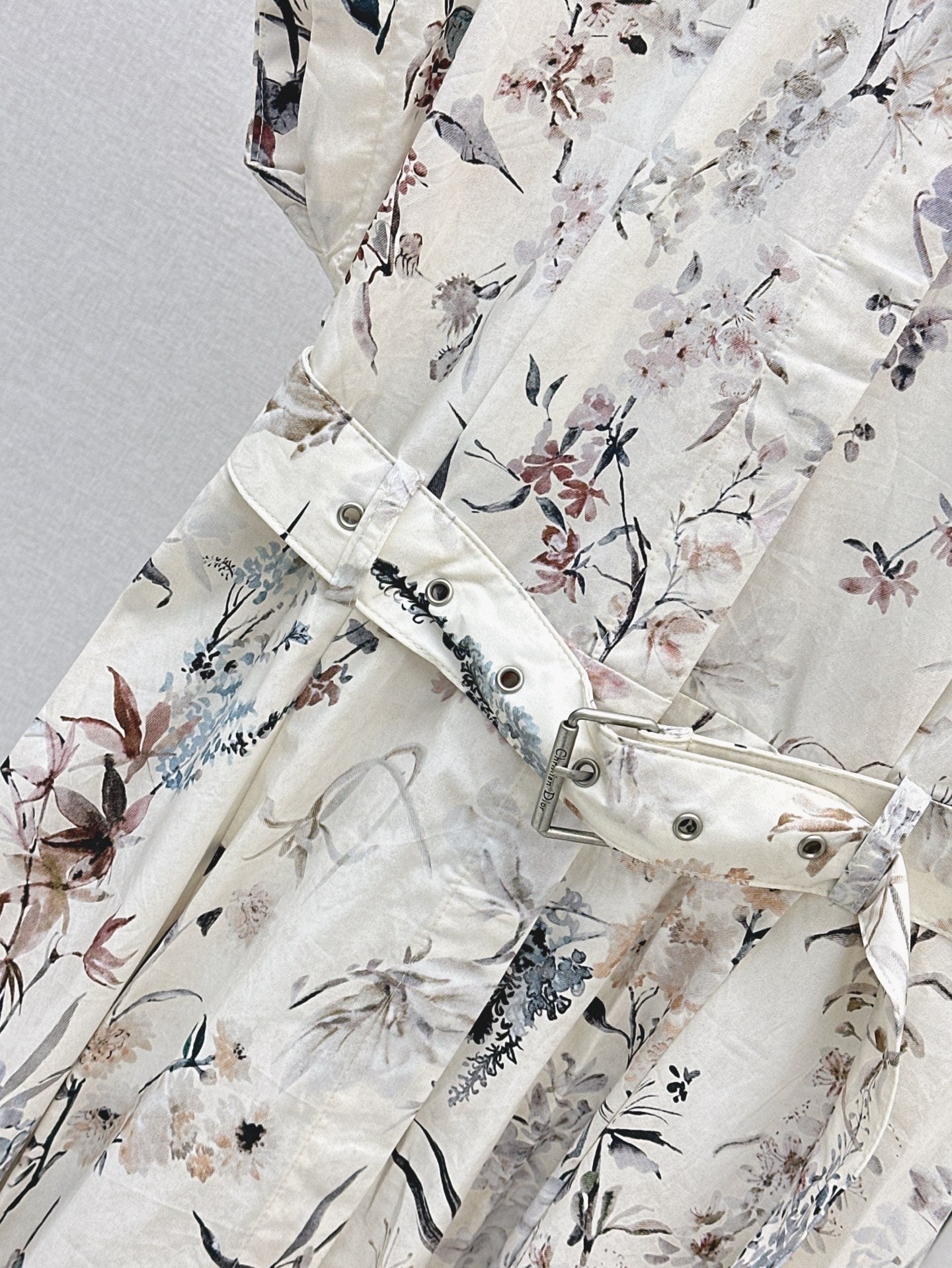 D*r 25ss mid-length belted shirtdress