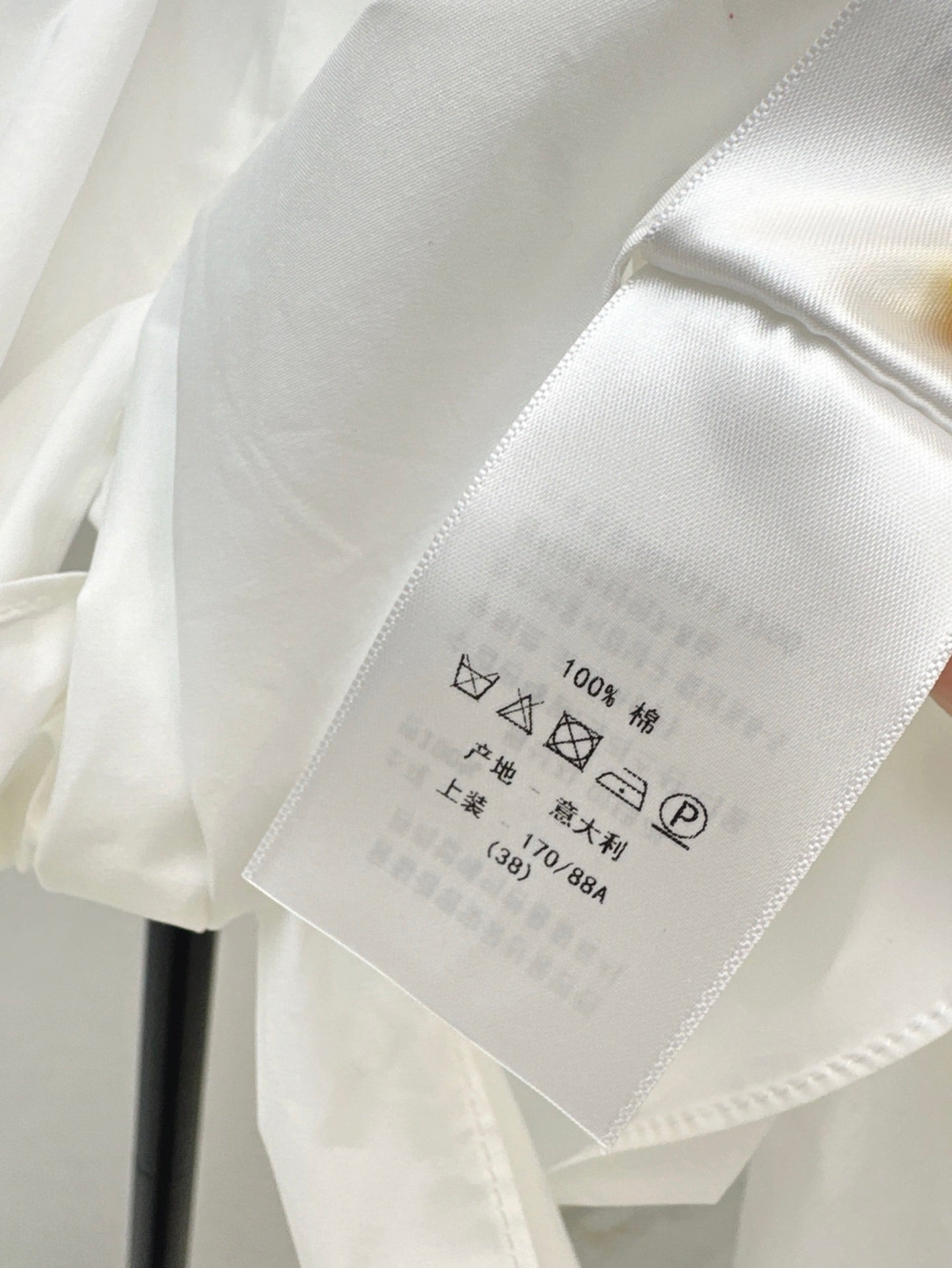 D*r 25ss tied cropped shirt