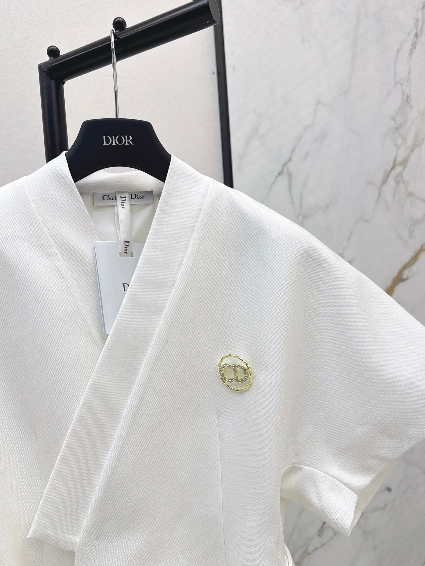 D*r 25ss short-sleeve belted jacket