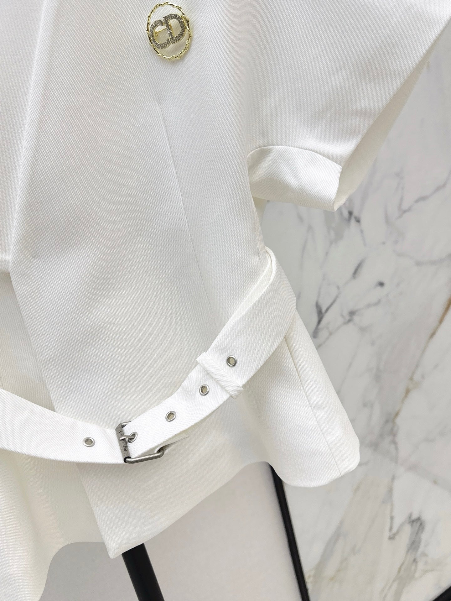 D*r 25ss short-sleeve belted jacket